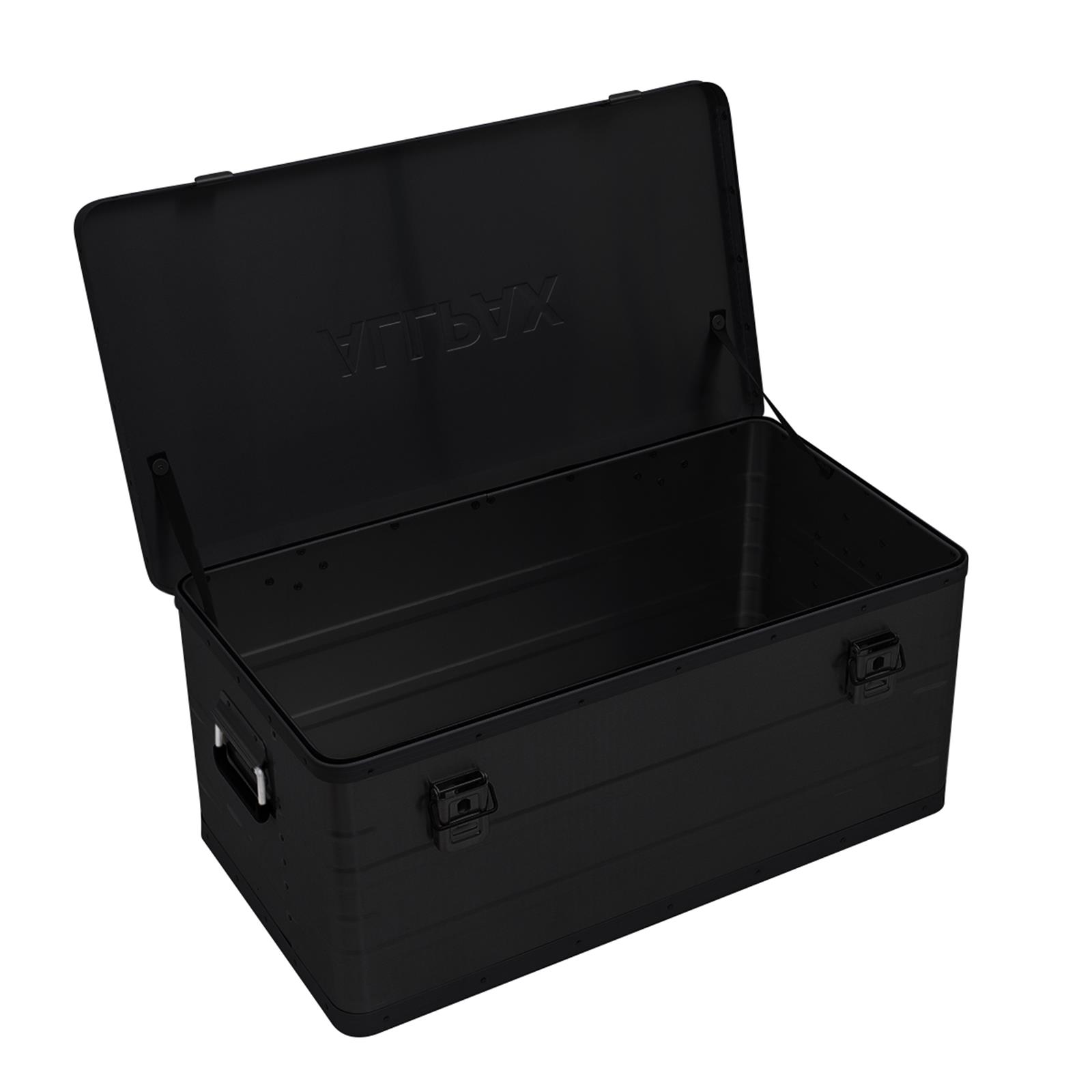 Transportbox geöffnet