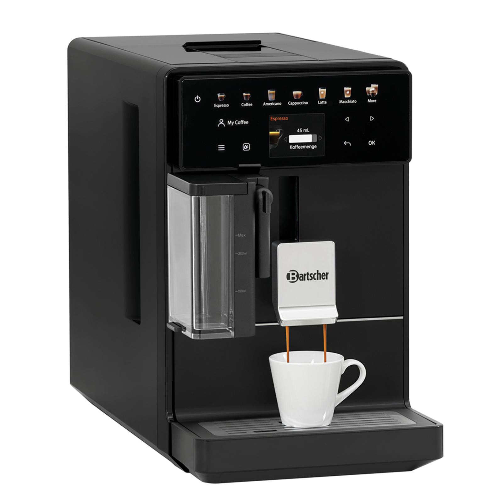 Bartscher Kaffeevollautomat easy slim 200 - 15 Programme