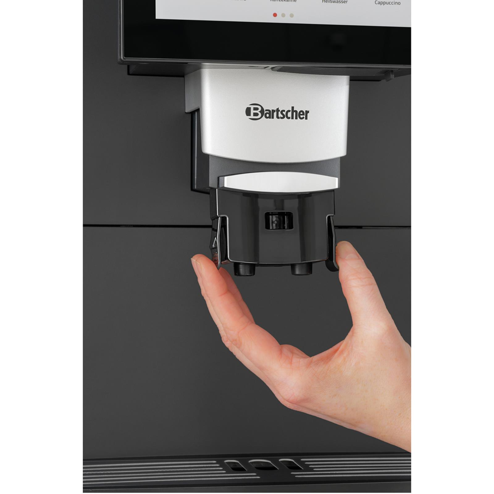 Bartscher Kaffeevollautomat Easy 550 &ndash; 4 l Tank, 19 bar, Touch-Video-Display