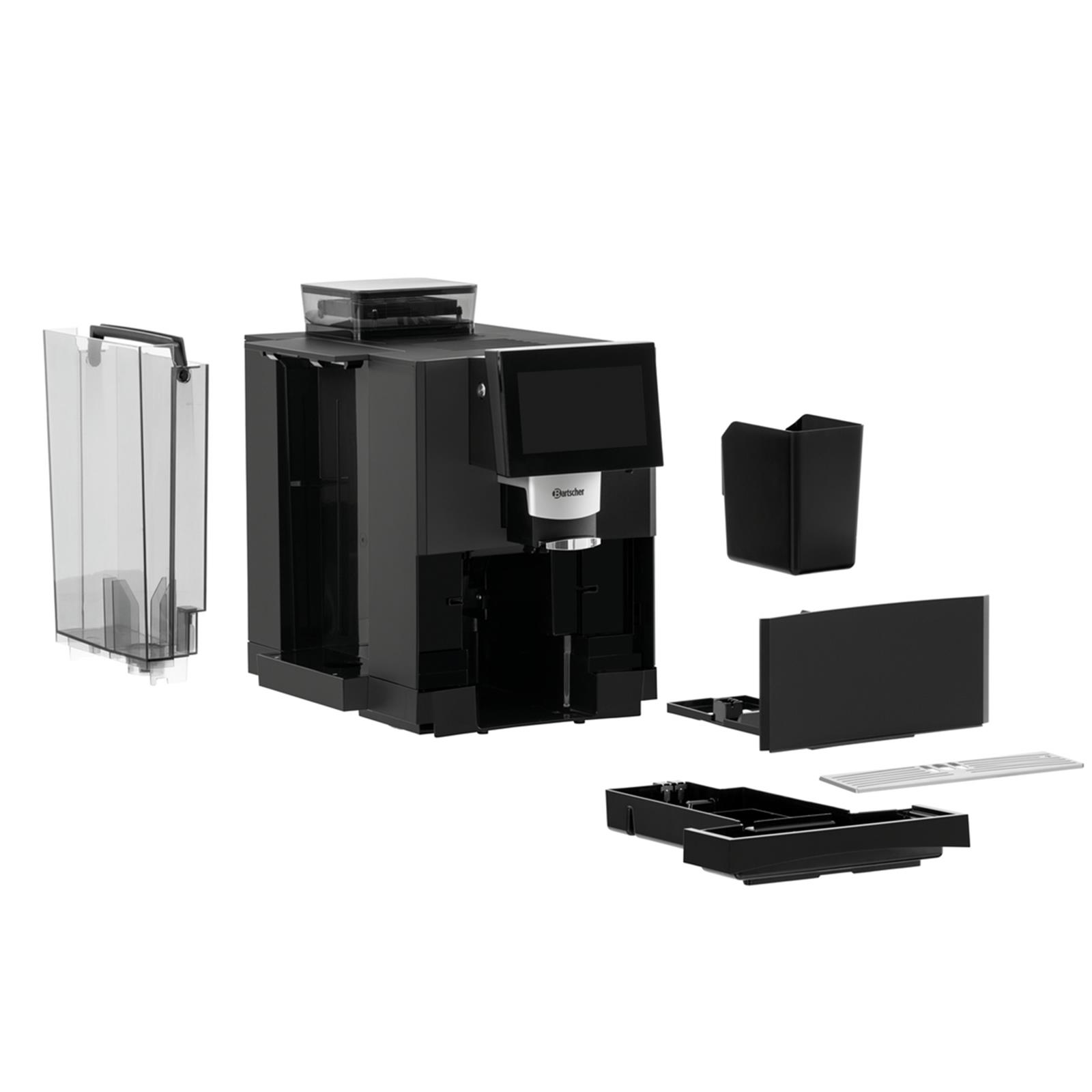 Bartscher Kaffeevollautomat Easy 550 &ndash; 4 l Tank, 19 bar, Touch-Video-Display