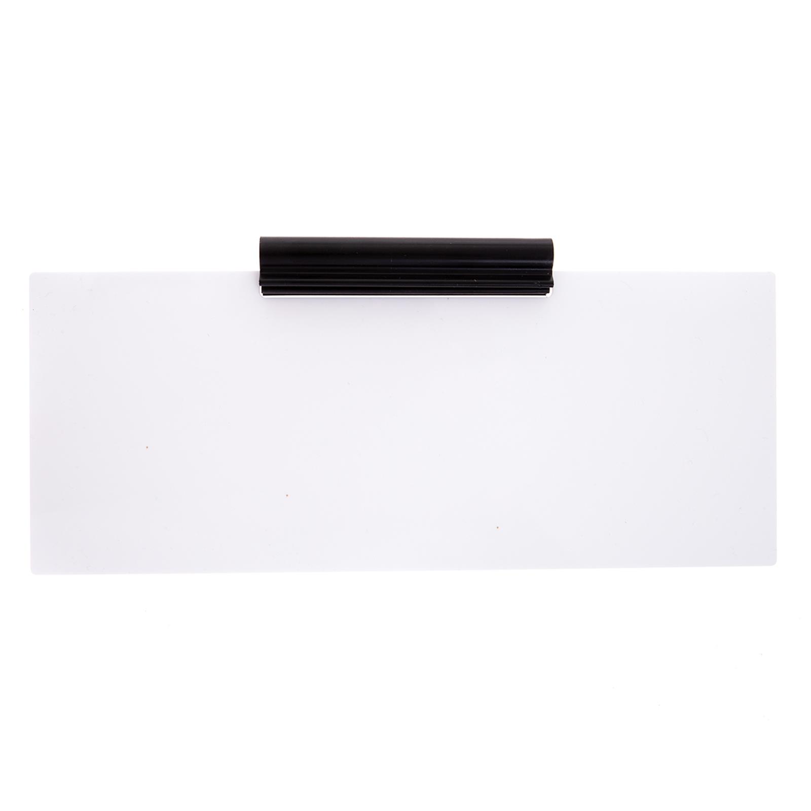 Hangtag mit Clip Vorderseite