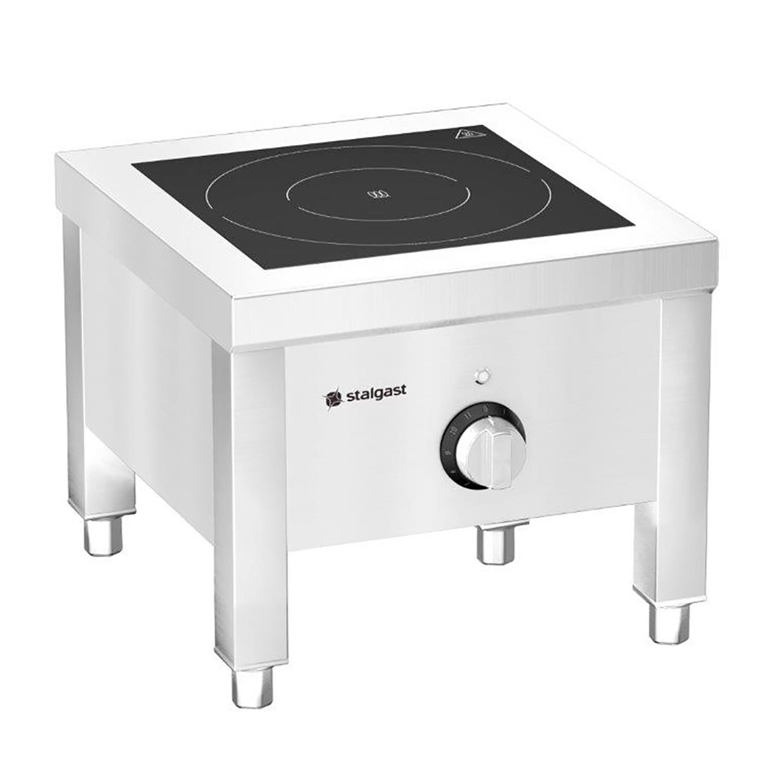 Induktions-Hockerkocher 5 kW, 1 Kochplatte, 40×40×38 cm