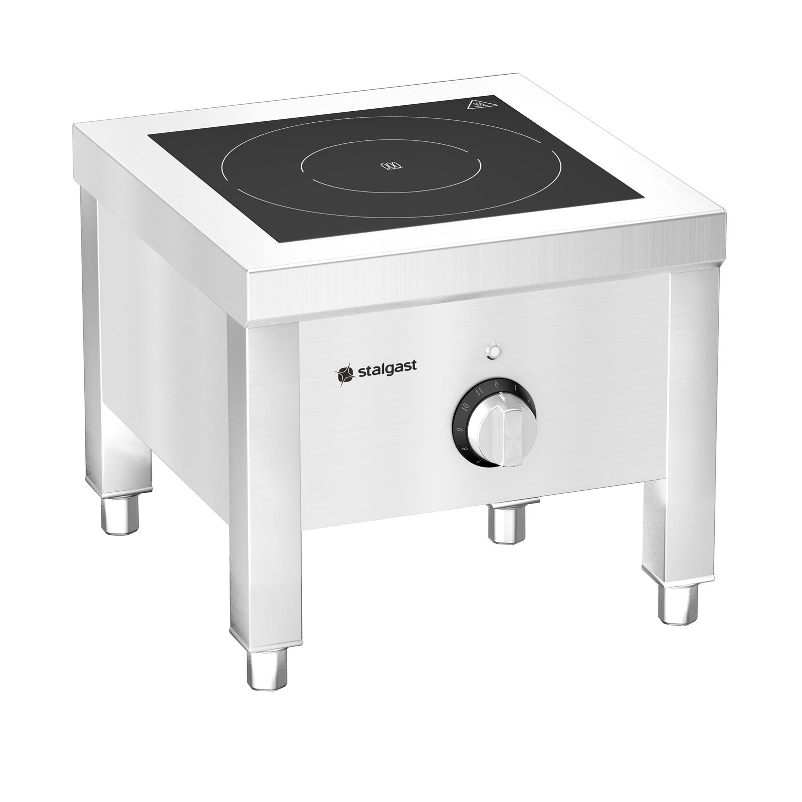 Induktions-Hockerkocher 8 kW – 1 Kochplatte - 2 Größen