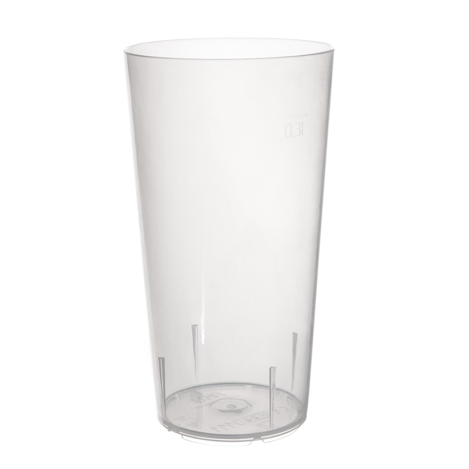 PP-Trinkbecher mit Füll-/Eichstrich, 300 ml