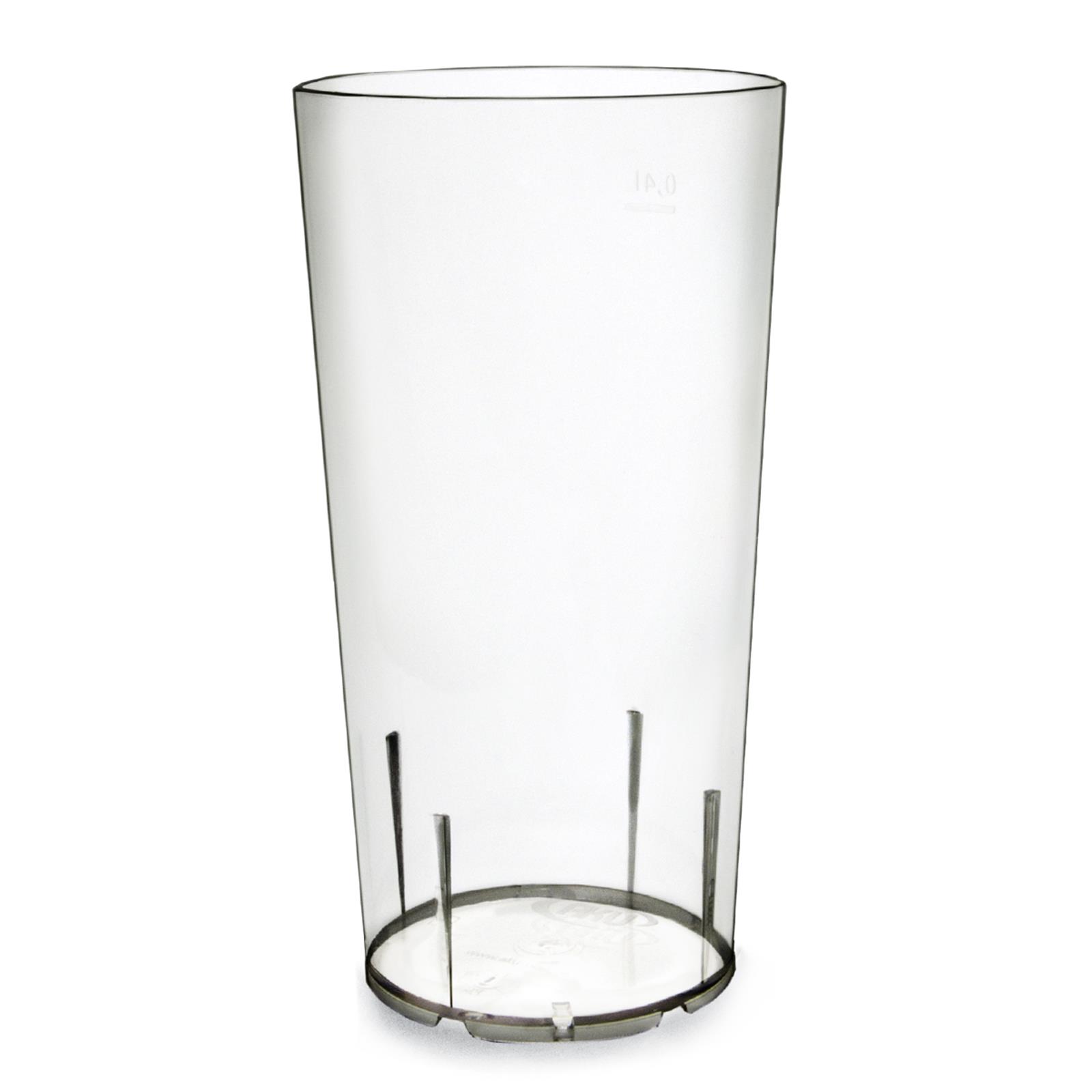 SAN-Trinkbecher mit Füll-/Eichstrich, 400-500 ml
