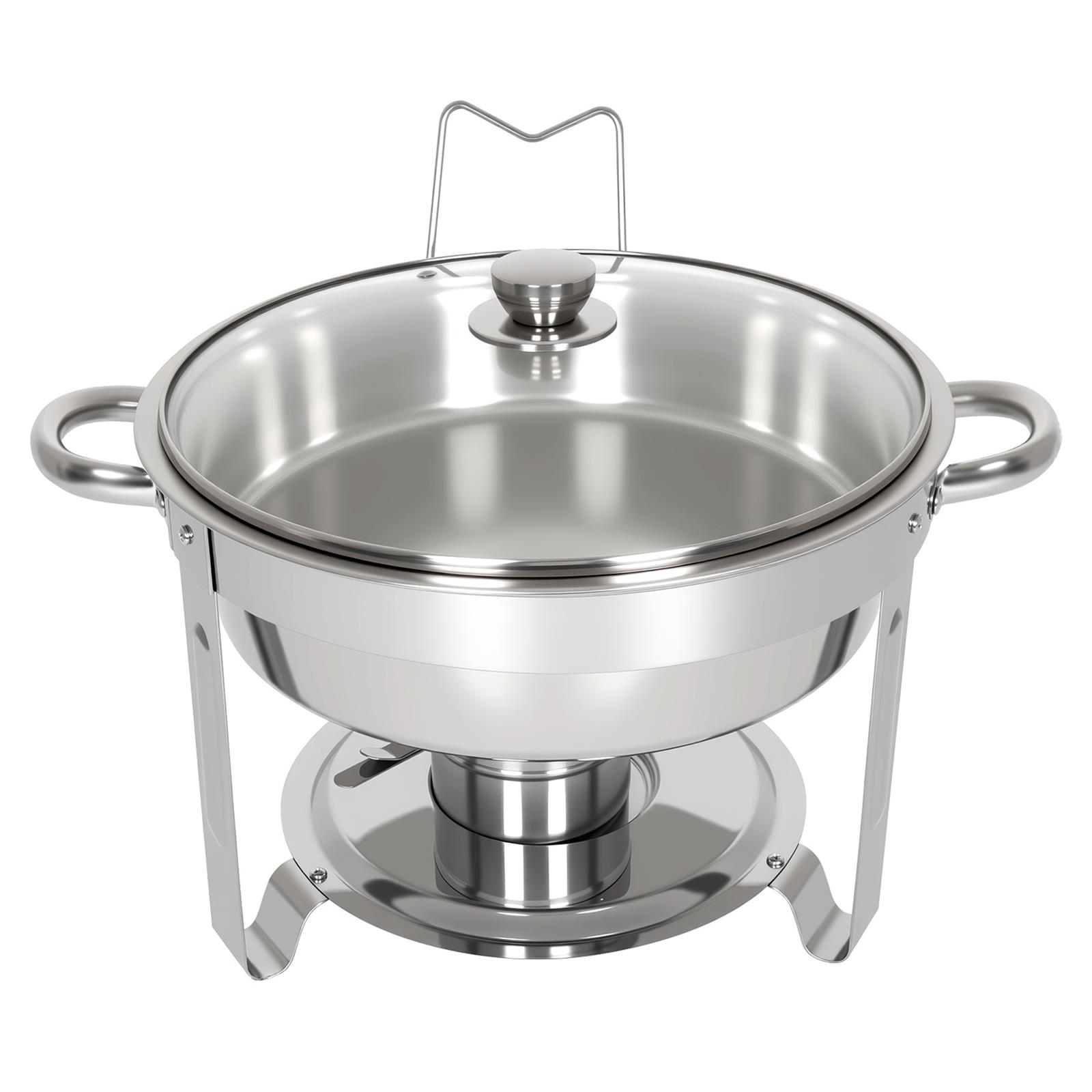 Chafing Dish mit Glasdeckel