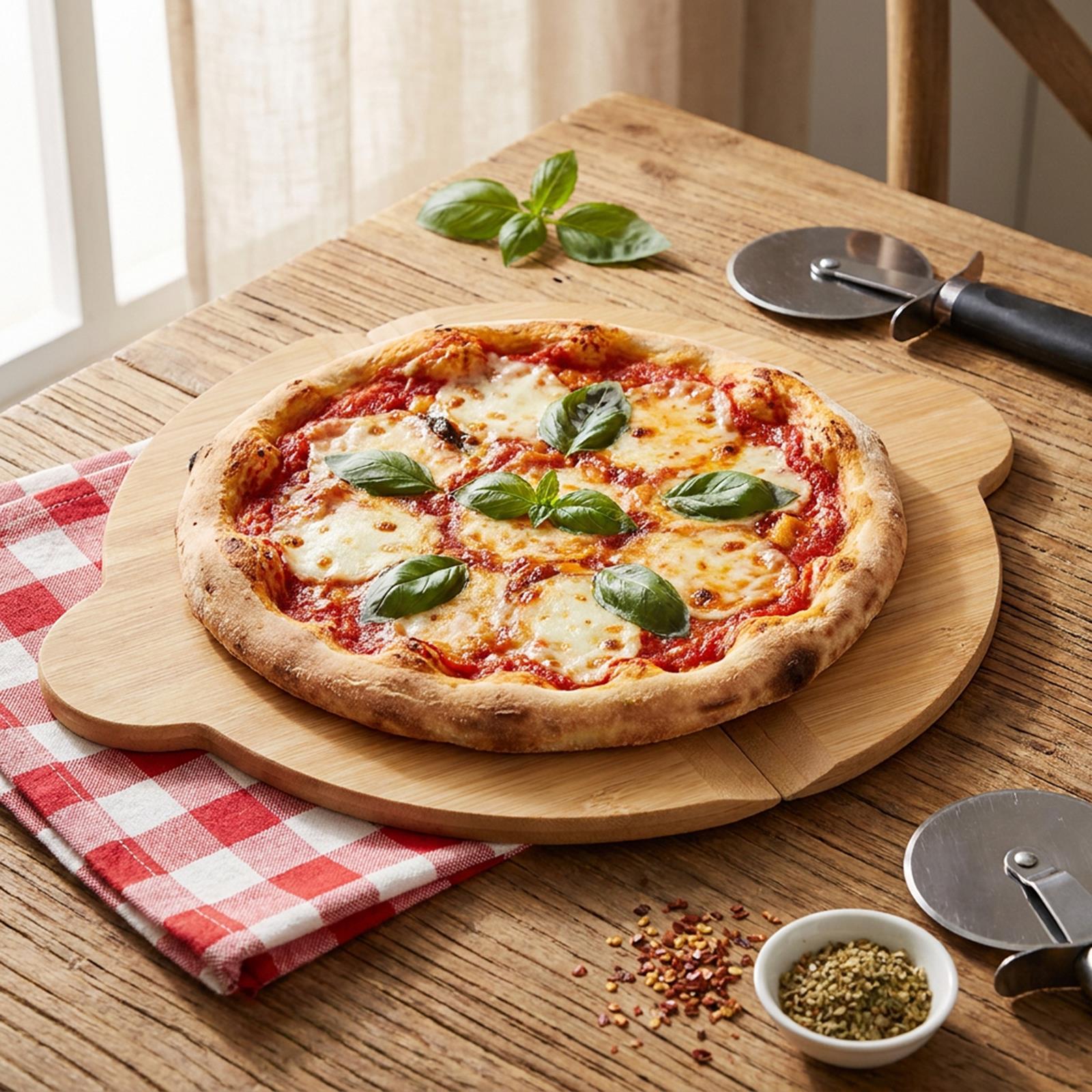 Bambusschaufel für Pizzaofen Nutzung