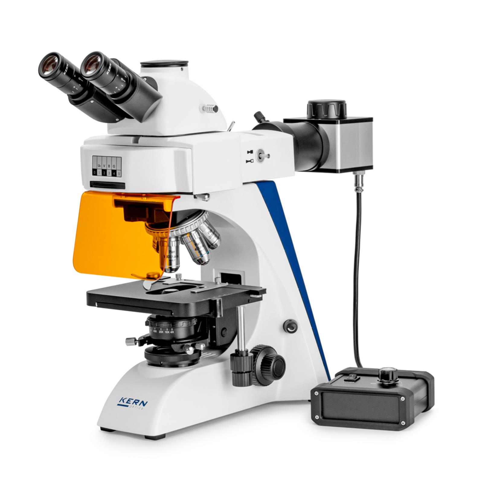 Fluoreszenzmikroskop OBN-142 trinokular – LED Durchlicht