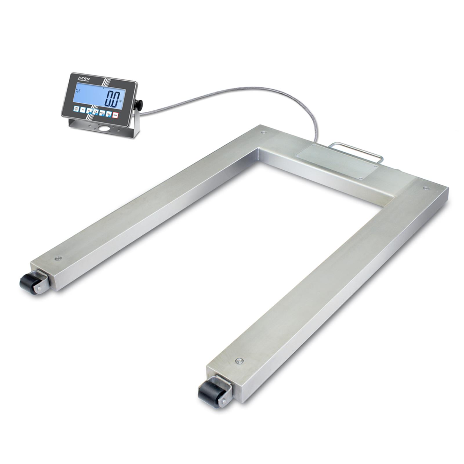 Palettenwaage UXC Edelstahl – 600 kg oder 1500 kg, eichfähig