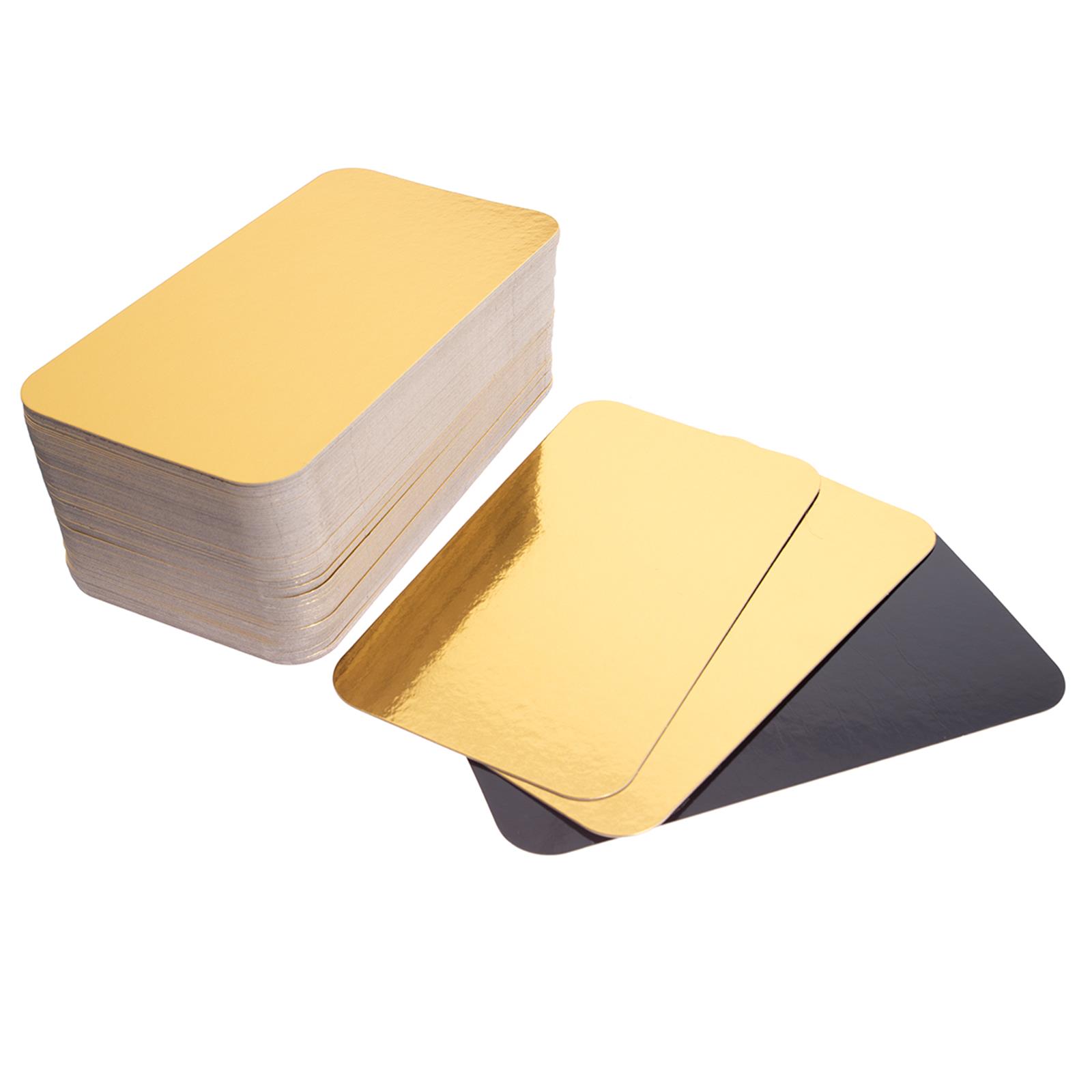 Lachsbretter gold/schwarz 160 x 300 mm – extra dick, 100 Stück