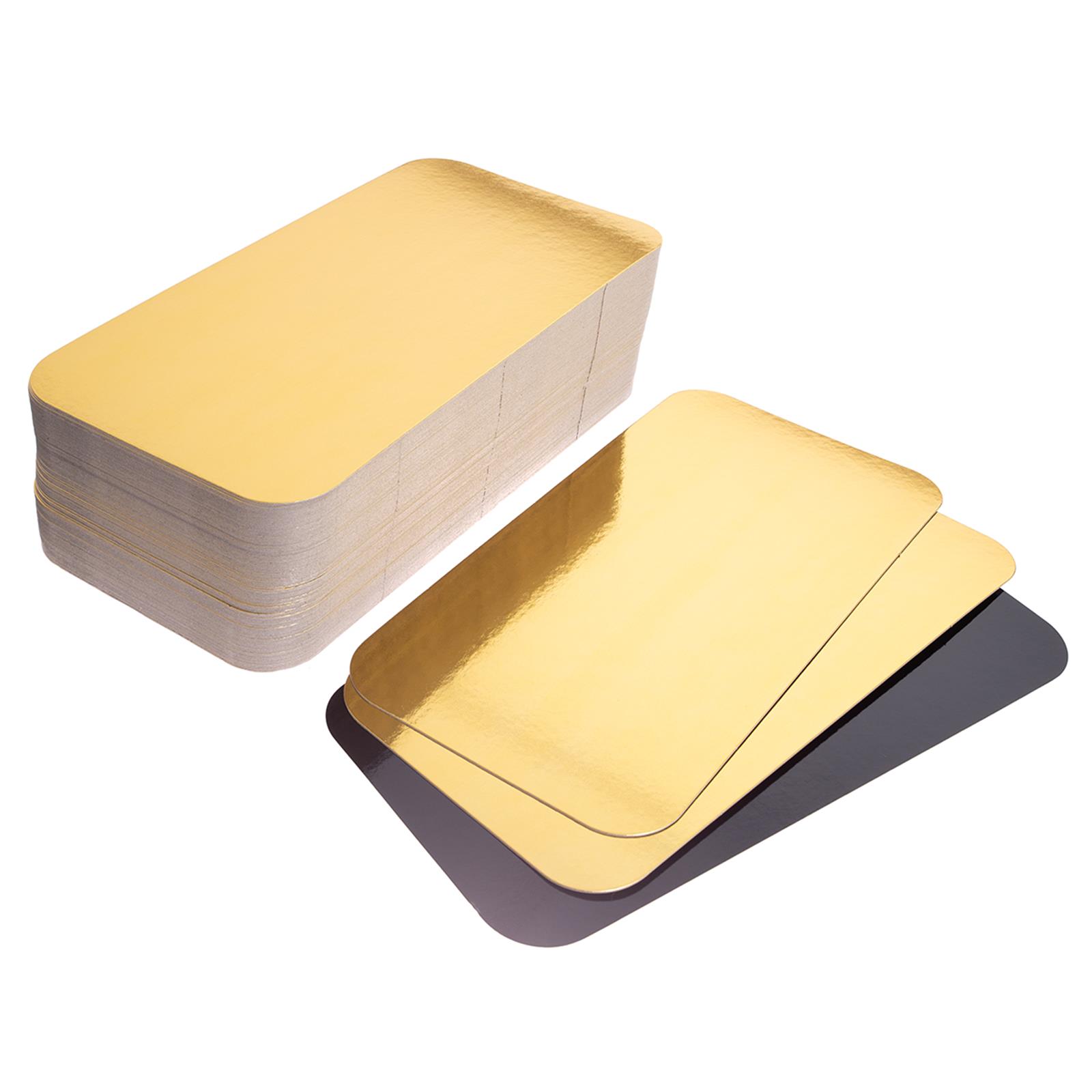 Lachsbretter gold/schwarz 200 x 400 mm – extra dick, 100 Stück