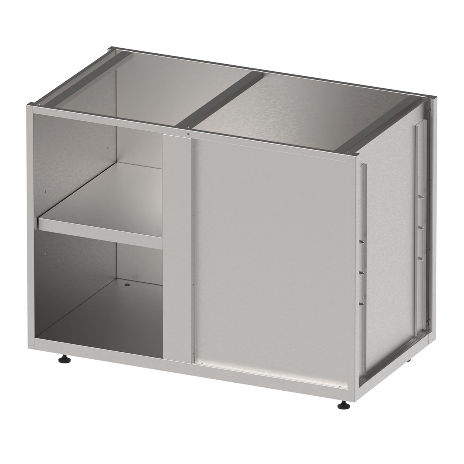 Eckunterschrank Bar offen links