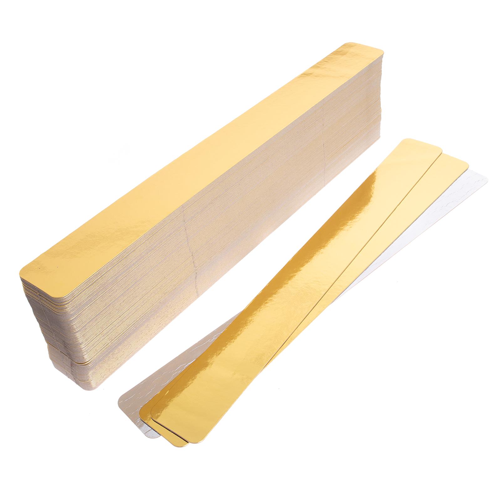 Aalbretter 550 x 60 mm 100 Stk. gold/silber
