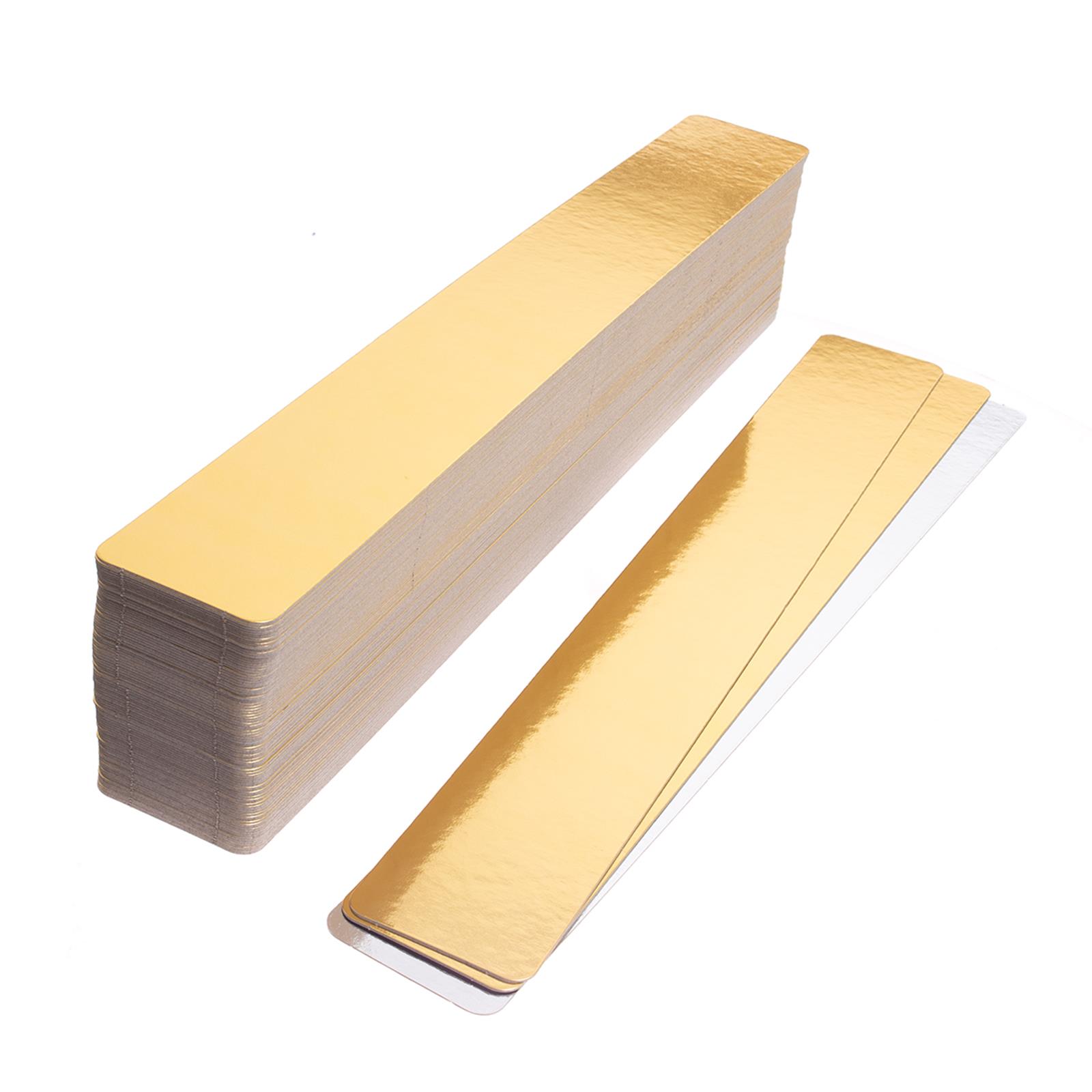 Aalbretter 600 x 80 mm 100 Stk. gold/silber