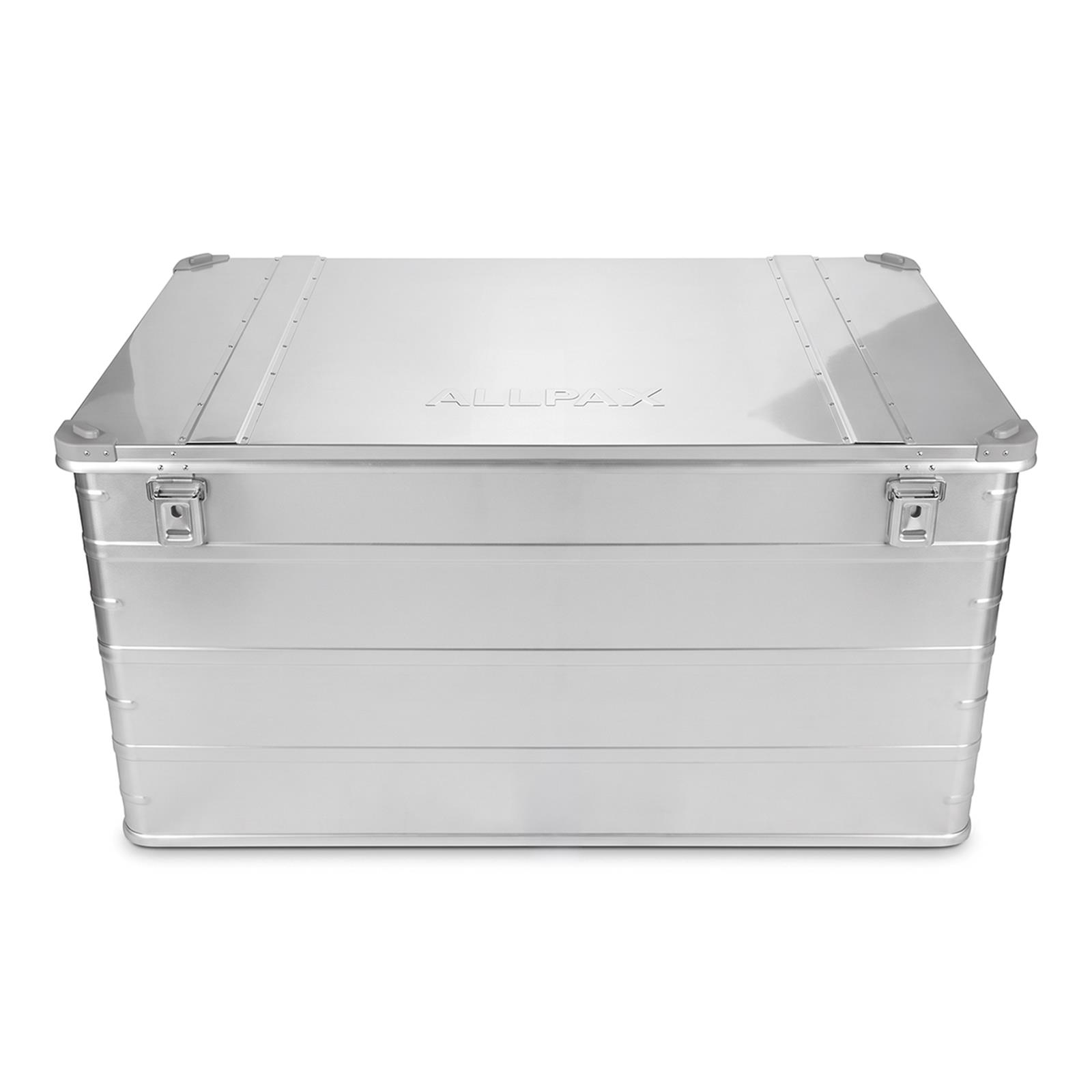 Aluminium-Palettenbox mit Deckel– 1180 x 783 x 595 mm
