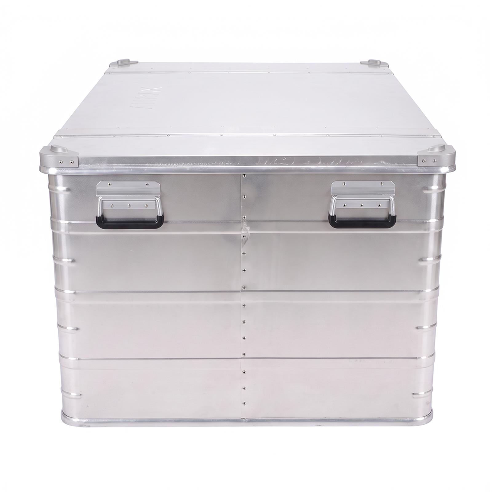 Aluminium-Palettenbox mit Deckel– 1180 x 783 x 595 mm