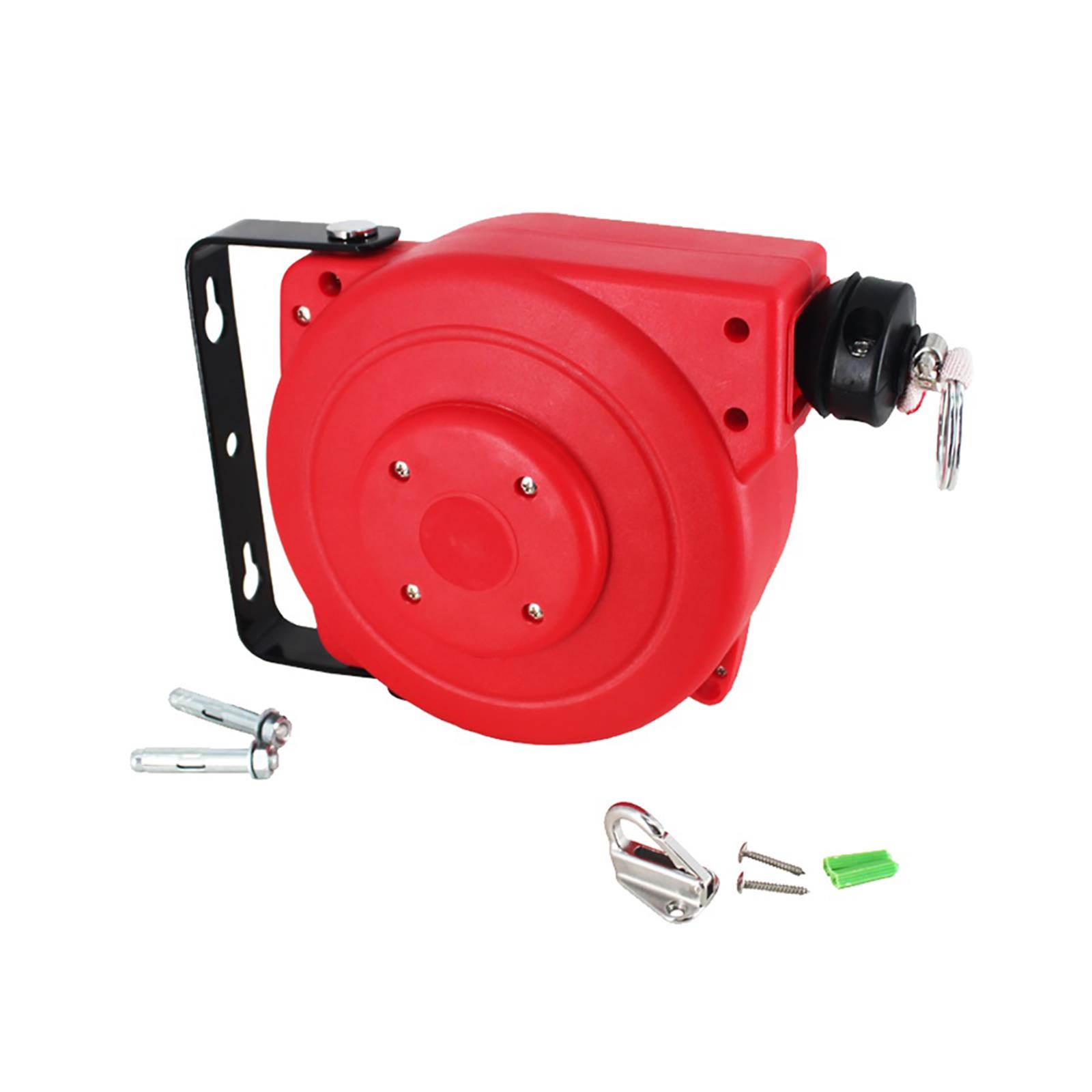 Absperraufroller 20 m – Wandmontage 180° drehbar - rot