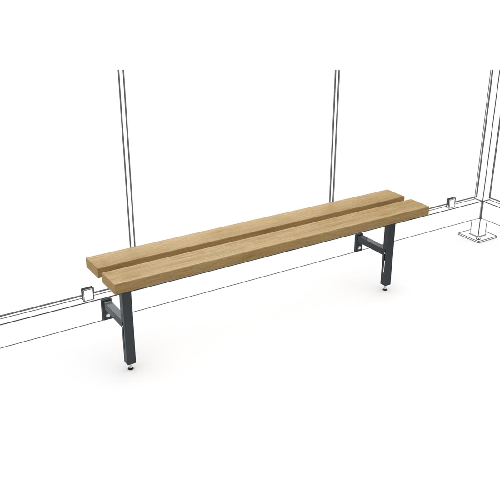 Raucherunterstand Set Black Edition, 2165 x 2165 x 2510 mm, mit Grünbedachung