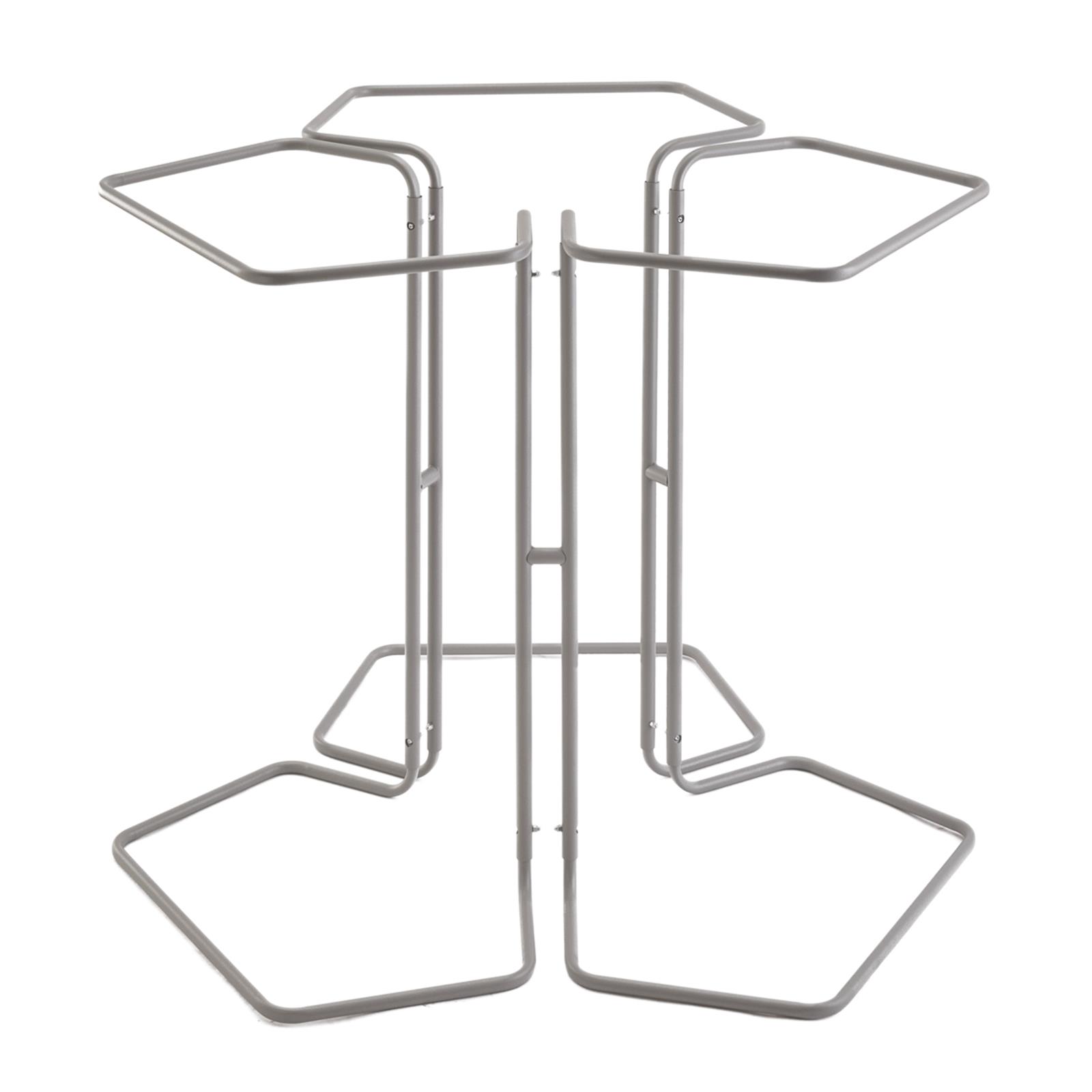 Müllsackhalter 3-Fach aus Stahl, für 240 l und 400 l Müllsäcke