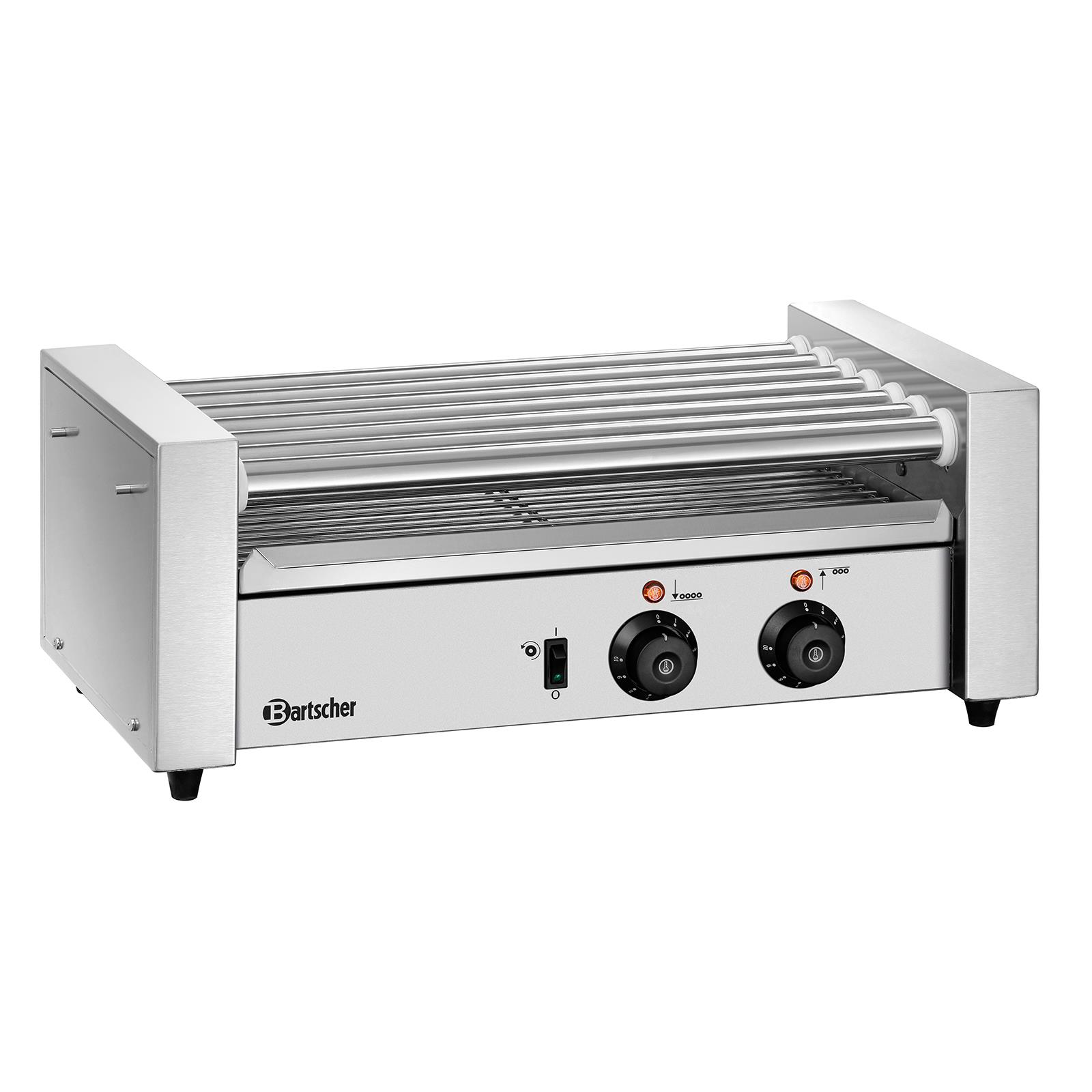 Würstchen-Rollergrill Vorderseite