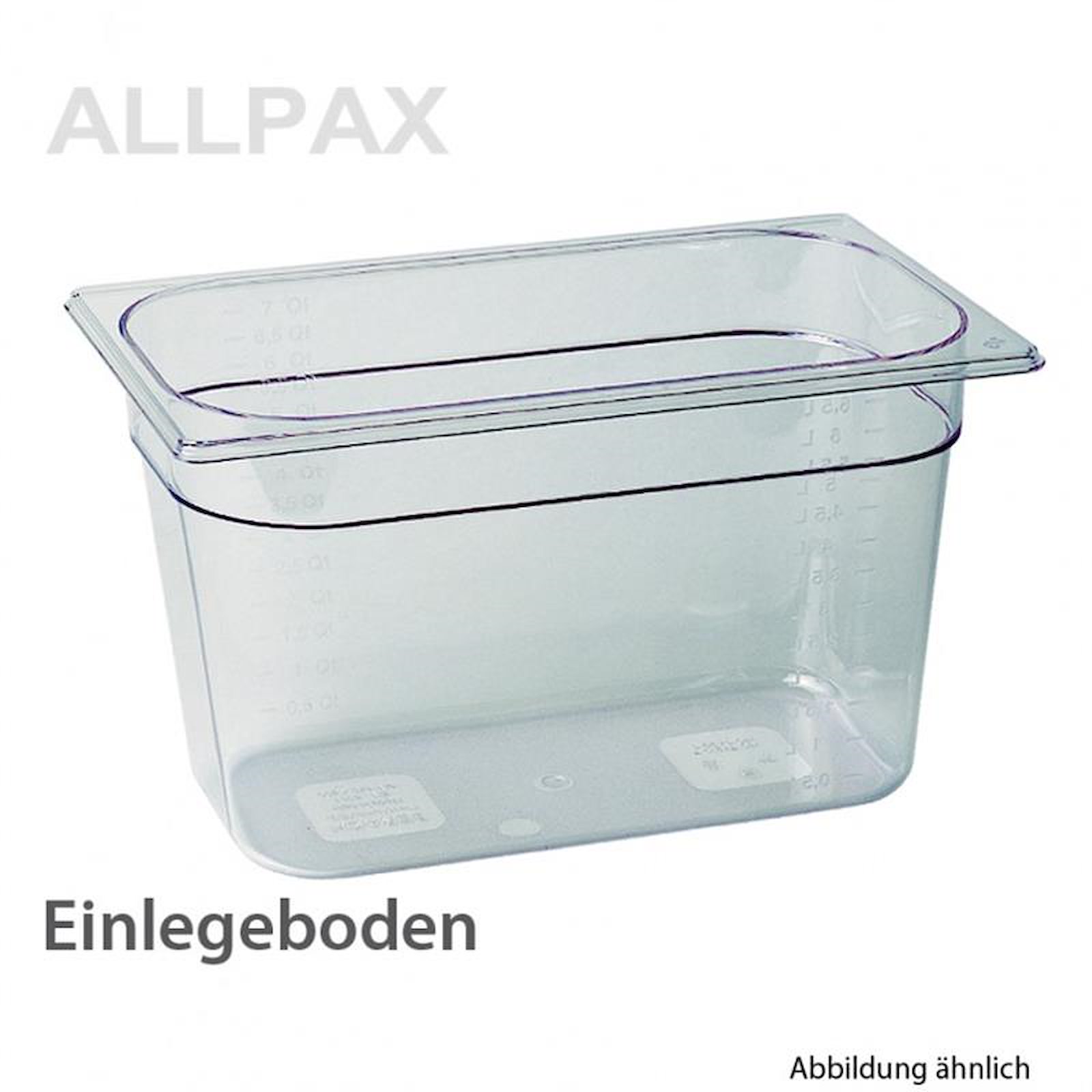 Einlegeboden PC für GN 1/1