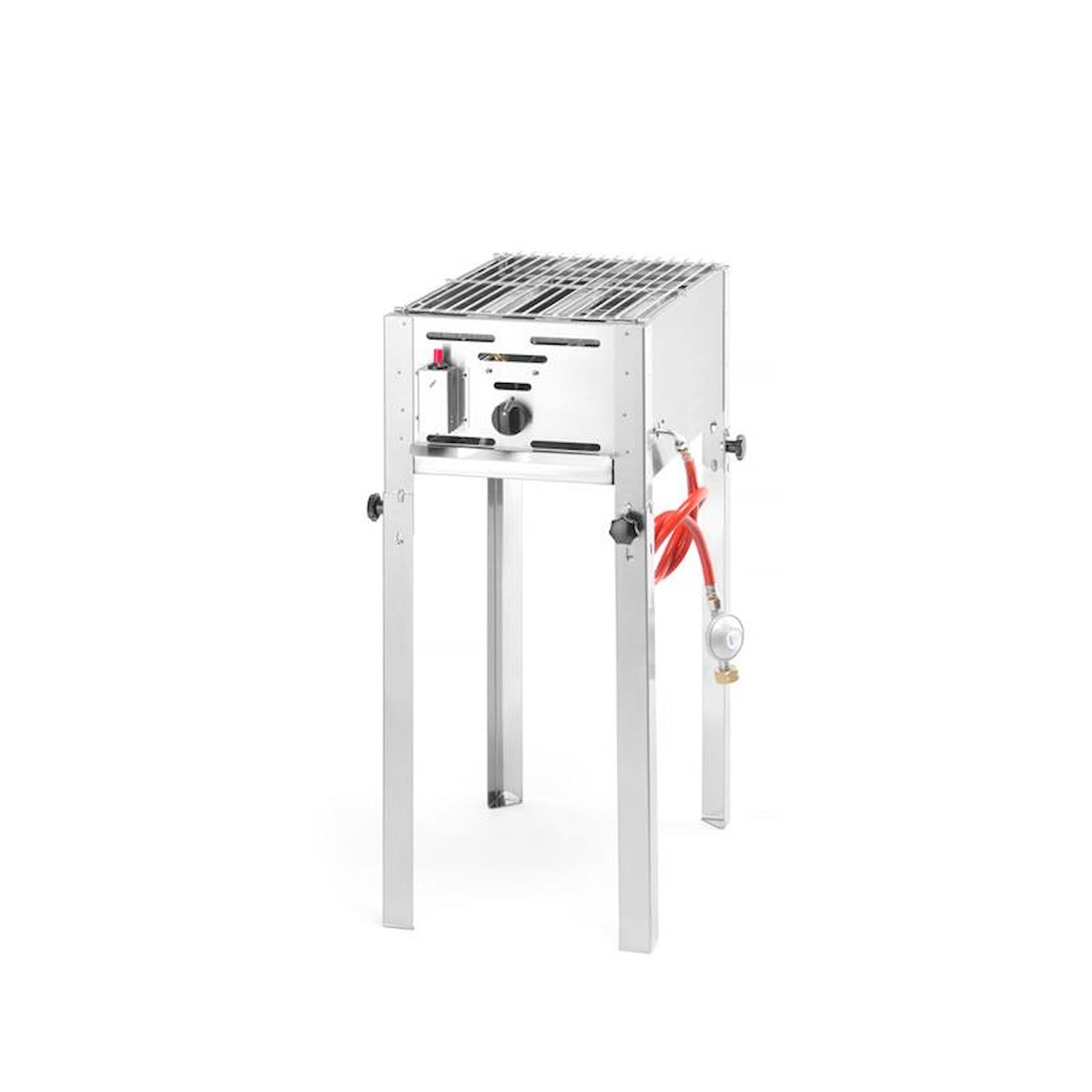 Hendi Edelstahlgrill mit Grillrost