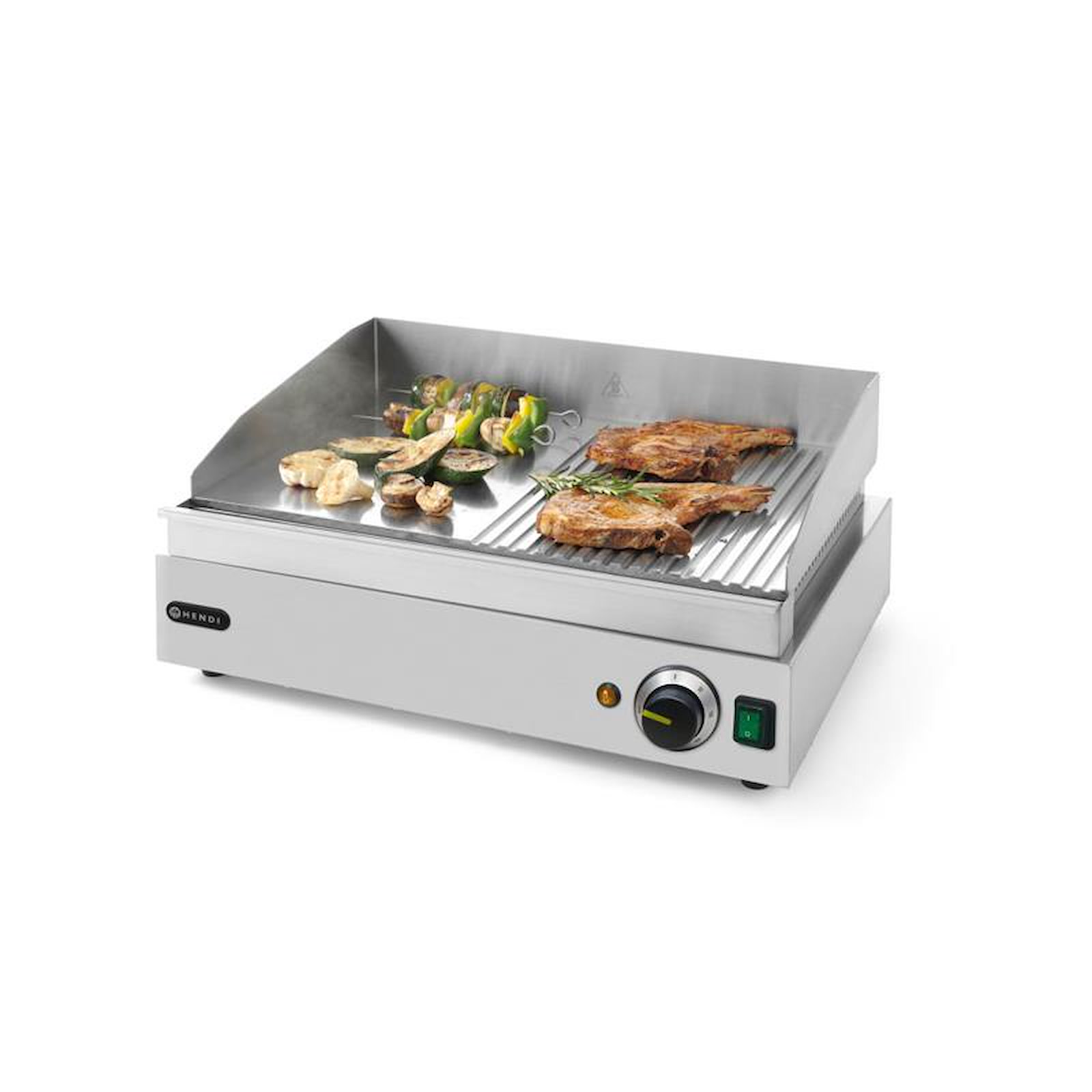 Grillplatte 1/2 glatt,