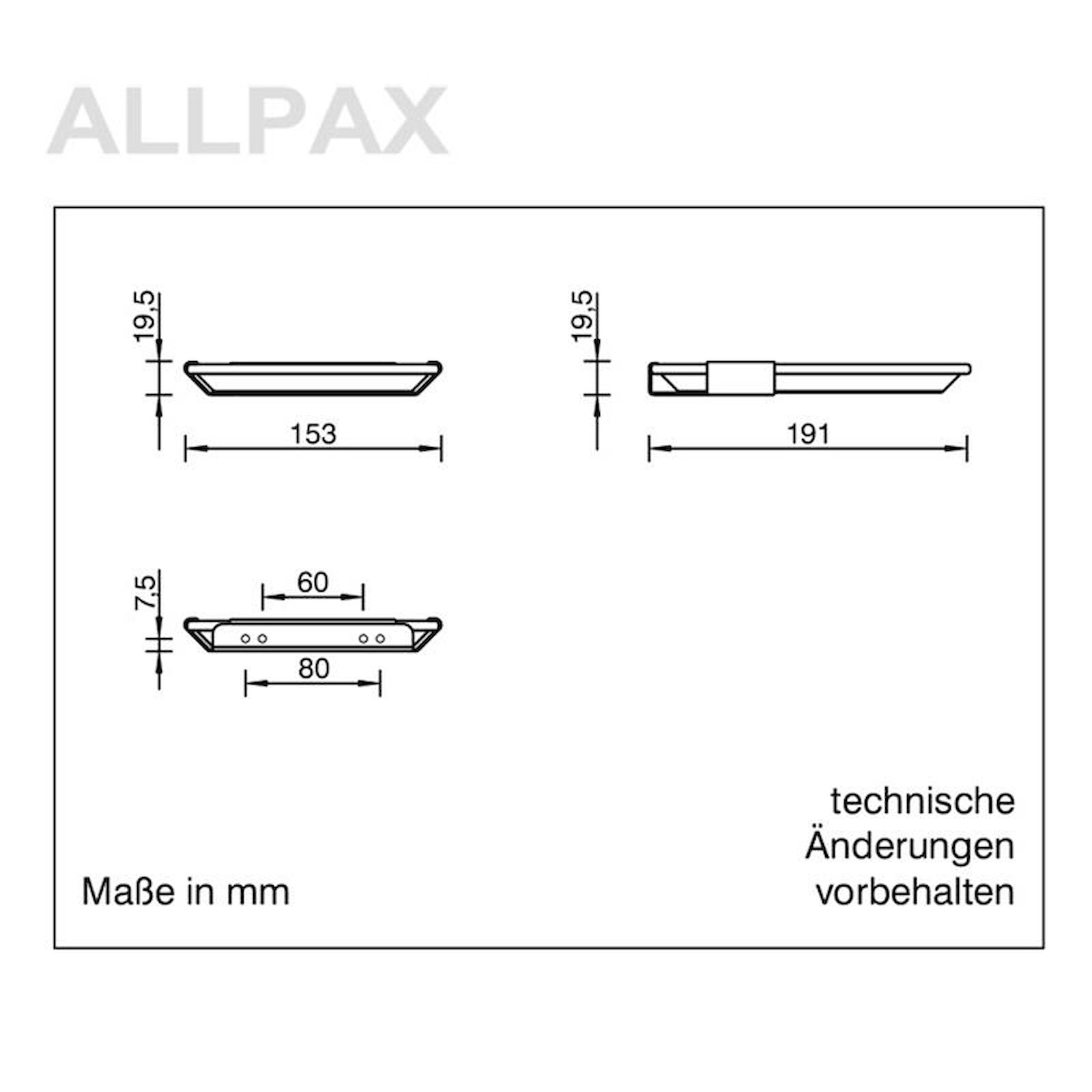 Abtropfschale Maße