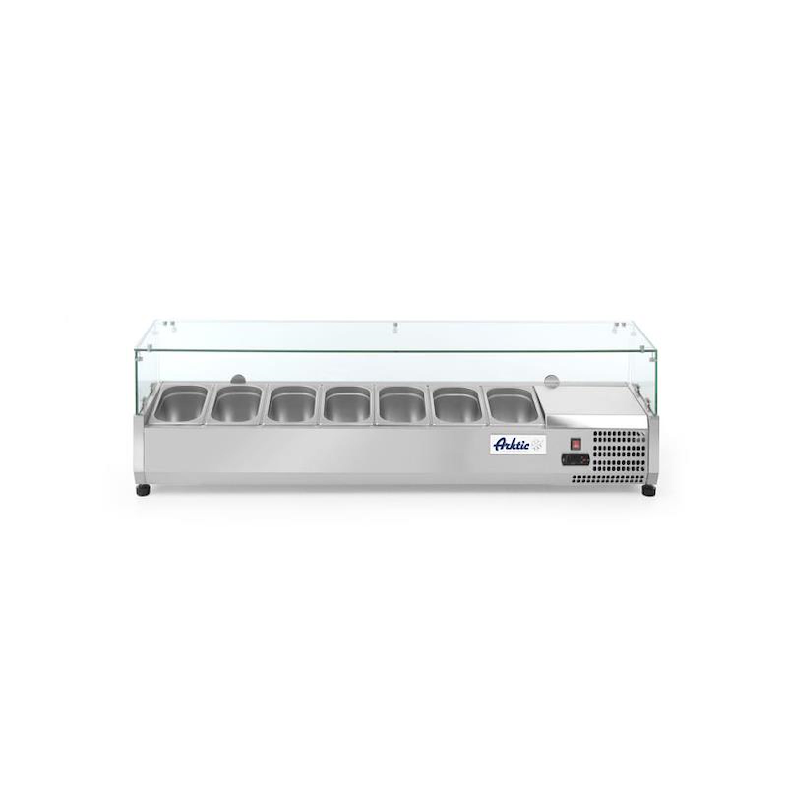 Hendi Aufsatzkühlvitrine 5x GN 1/4
