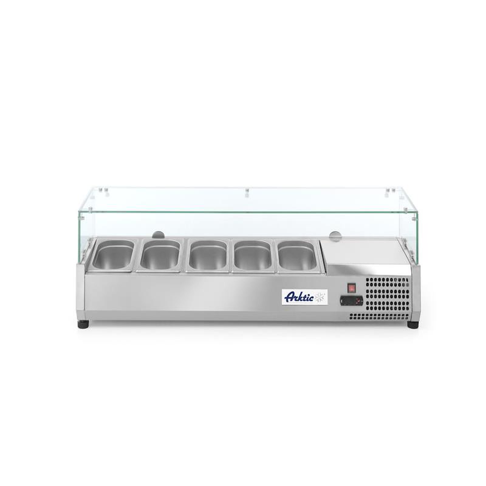 Hendi Aufsatzkühlvitrine 9x GN 1/4