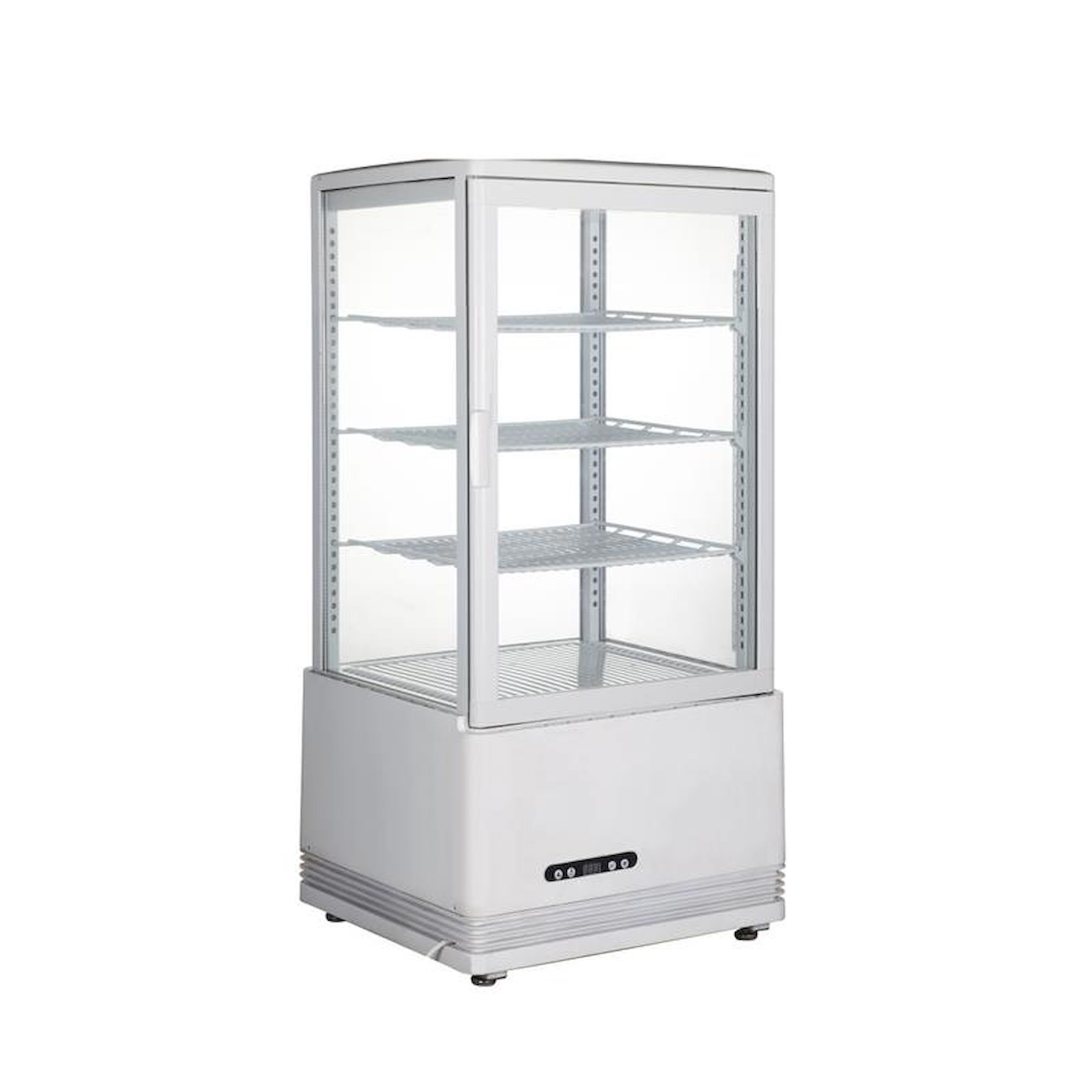 Hendi Kuchenvitrine 68 Liter schwarz