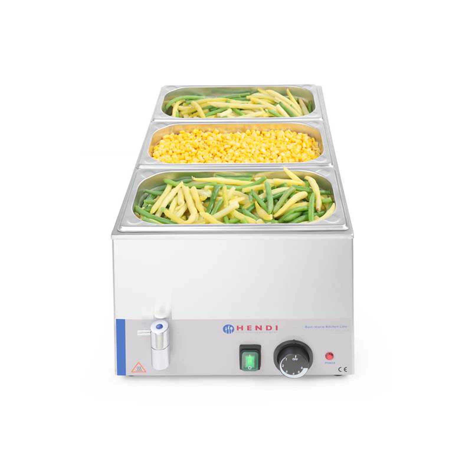 Hendi Bain Marie GN 1/1 mit Ablasshahn