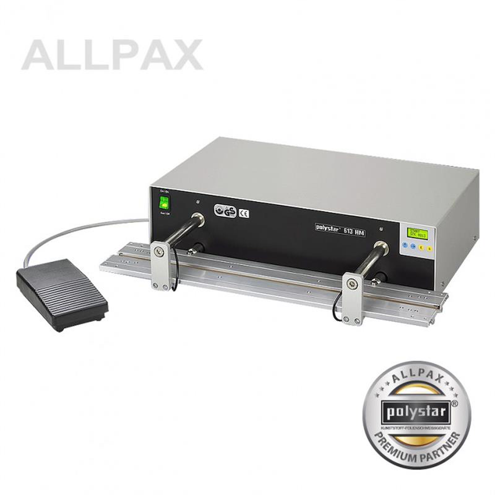 Tischschweißgerät 413 / 613 / 813 / 1013HM, elektron. Ausführung