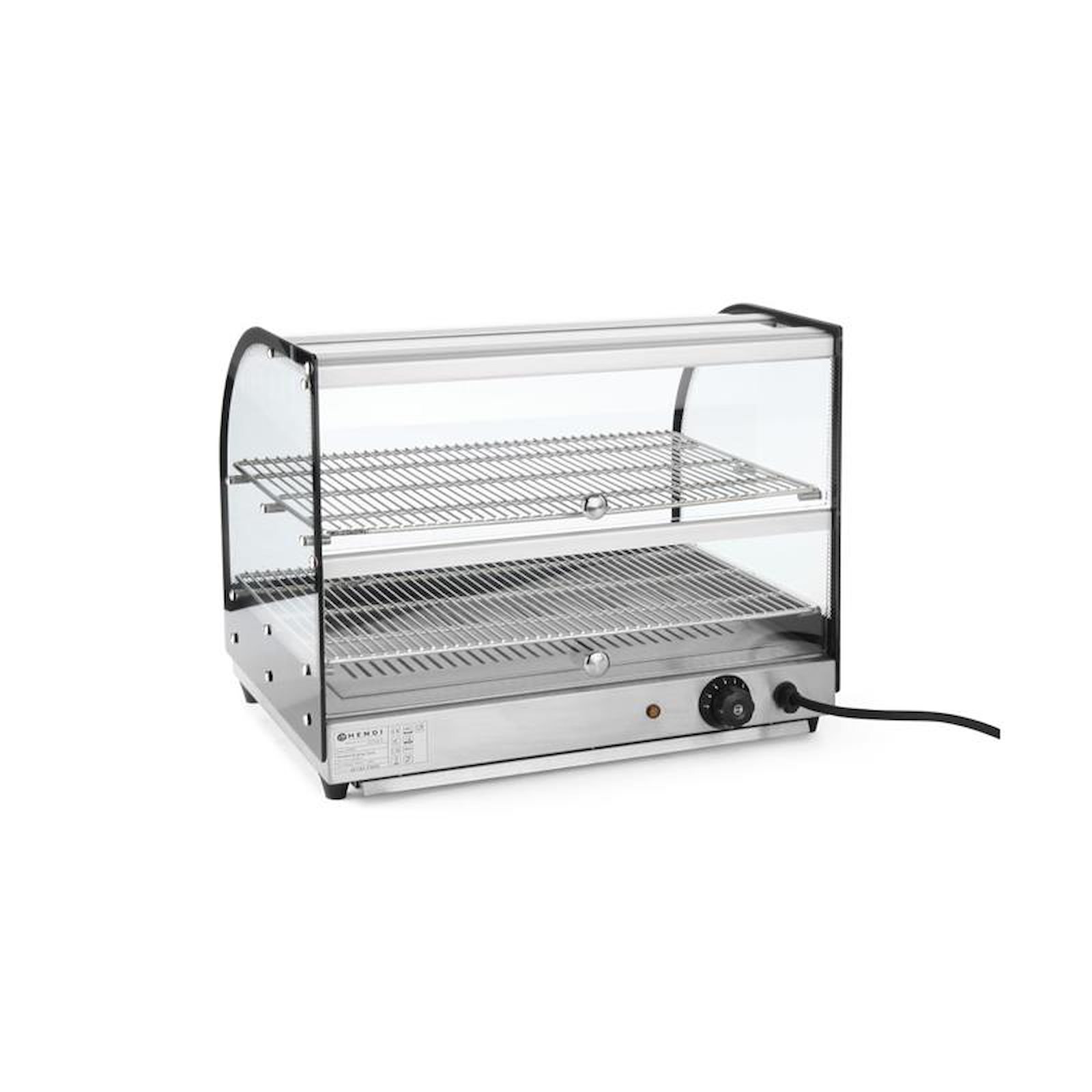 Hendi Warmhaltevitrine GN 1/1, doppelt