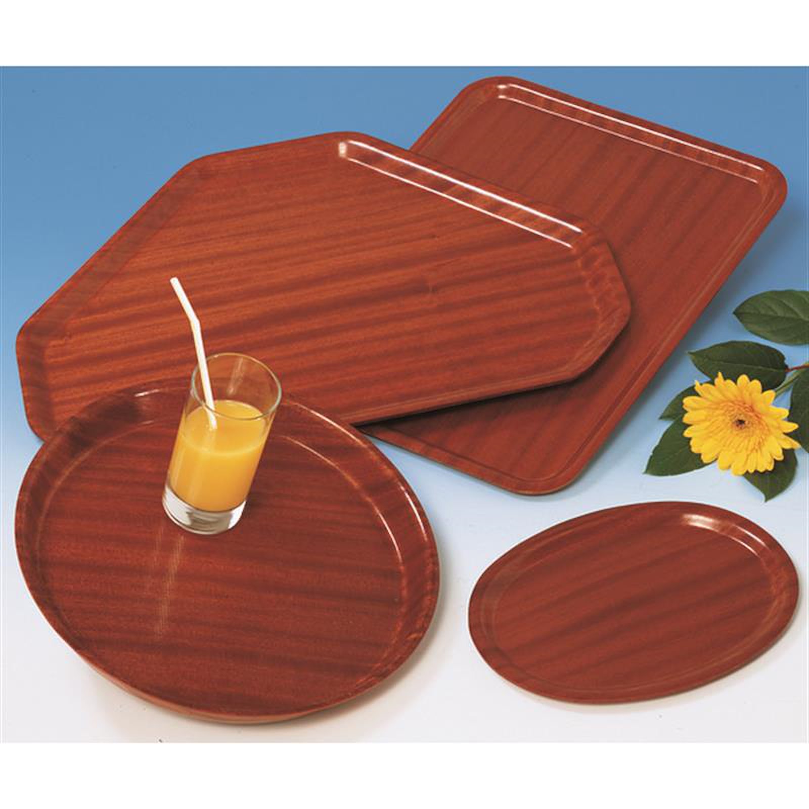 Tablett aus Pressholz