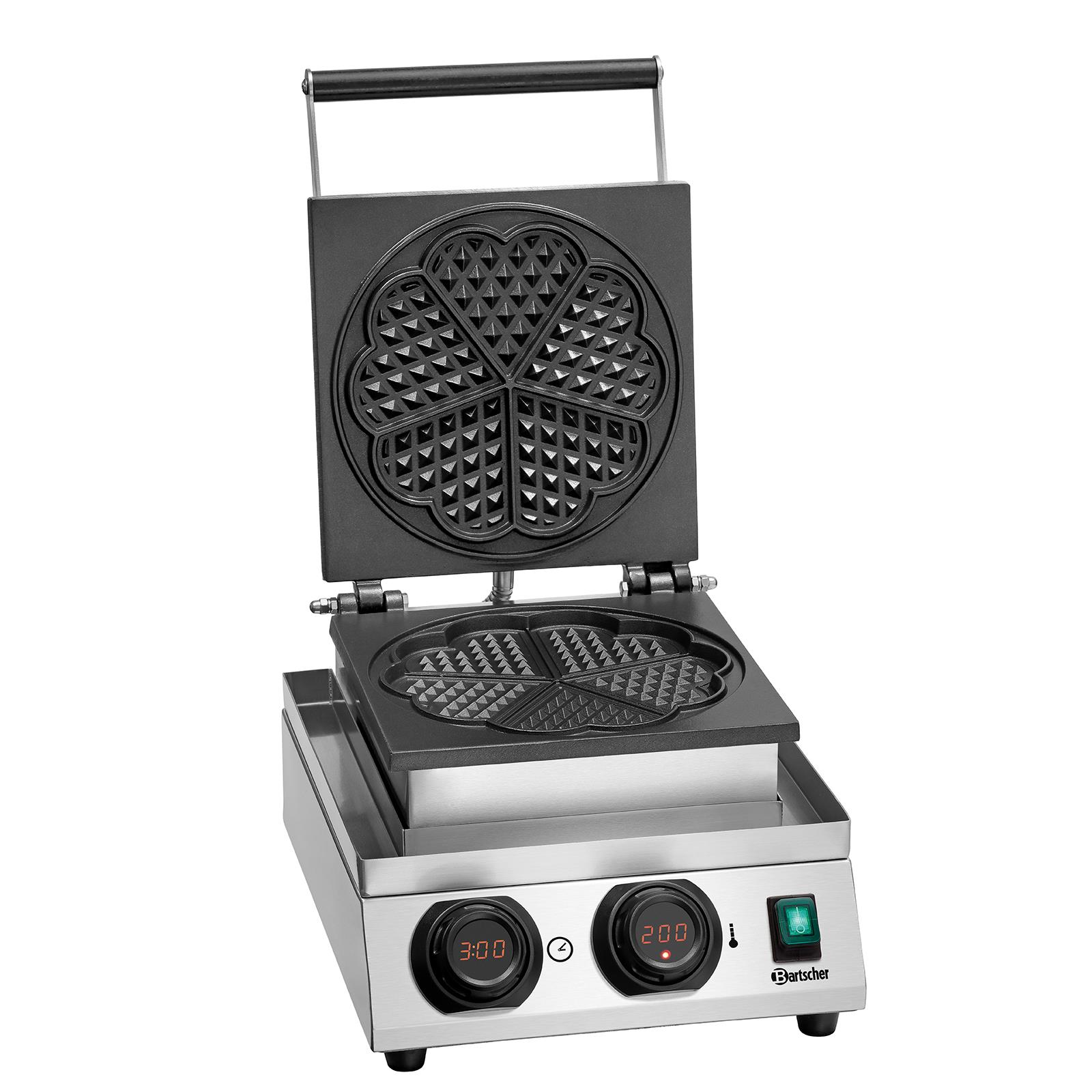 Waffeleisen geöffnet Vorderseite