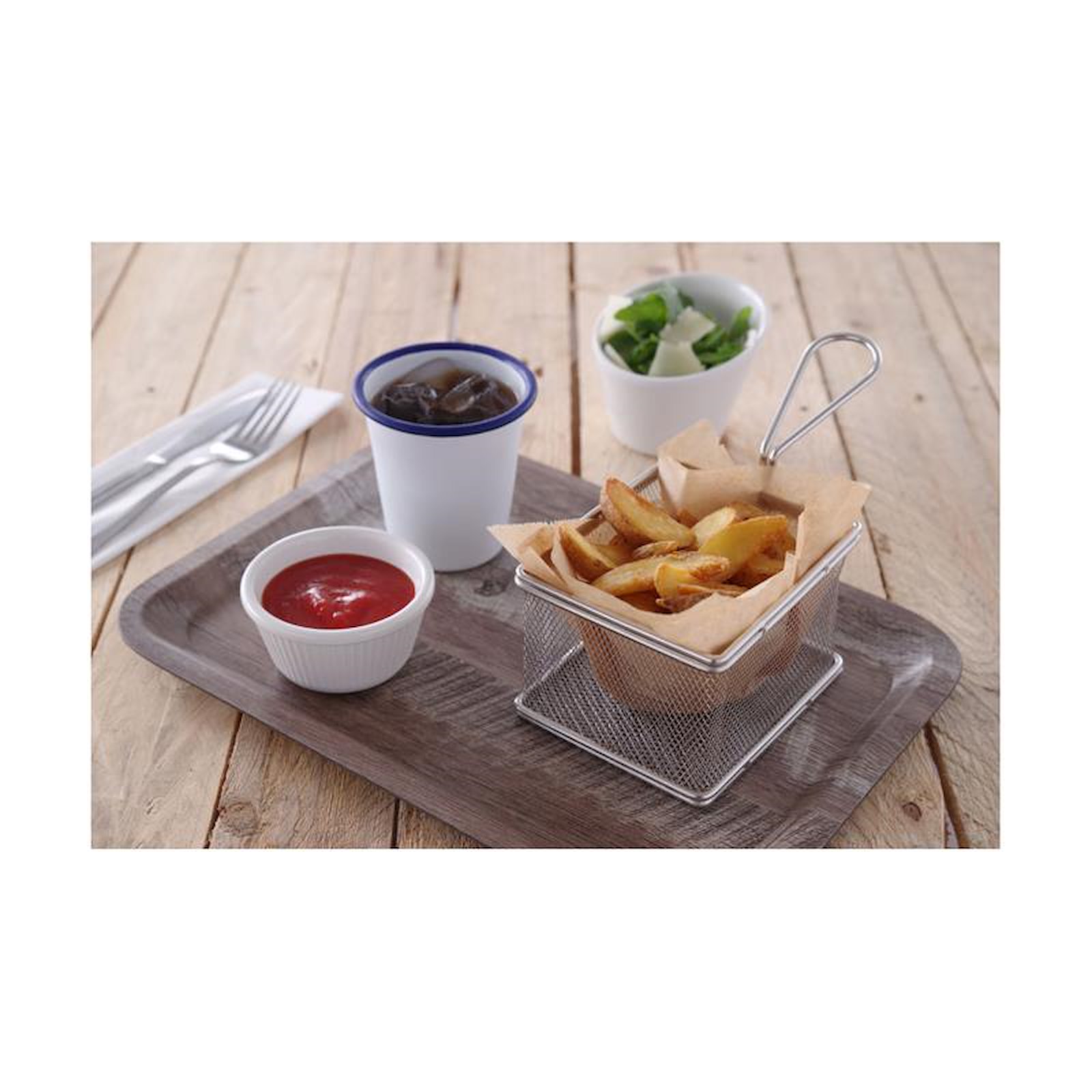 Hendi Mini Frittierkorb rund