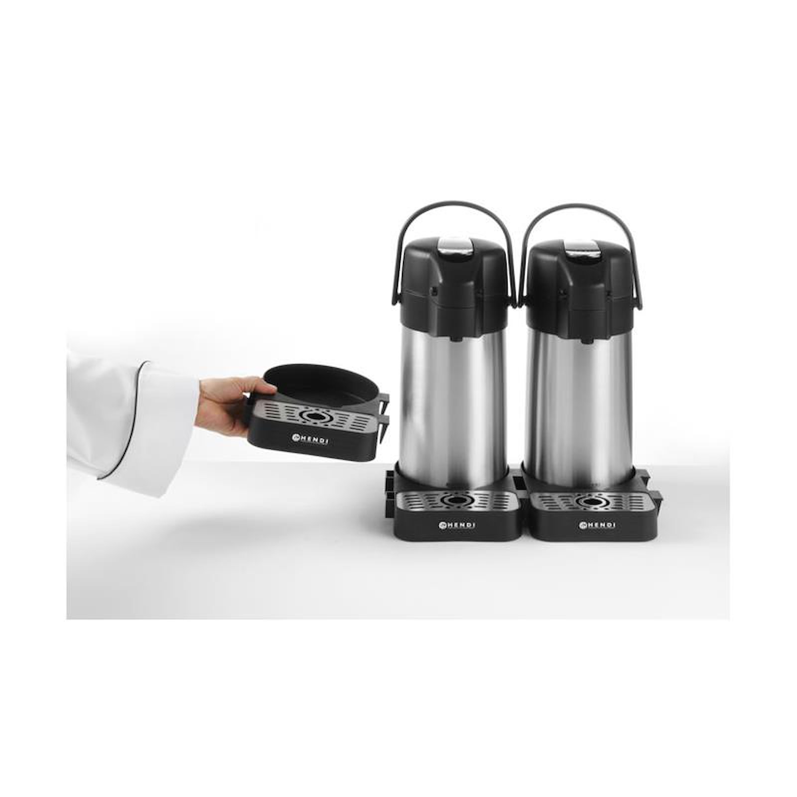 Kaffeekanne Auffangschale
