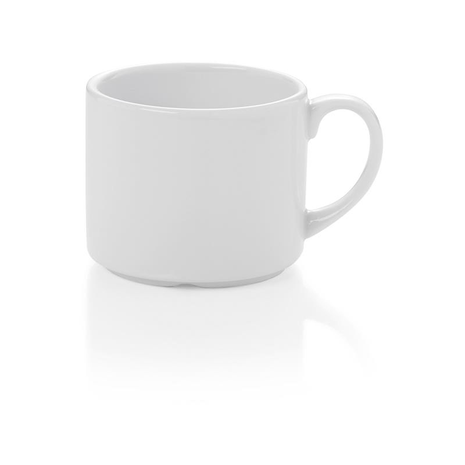 Becher aus Porzellan