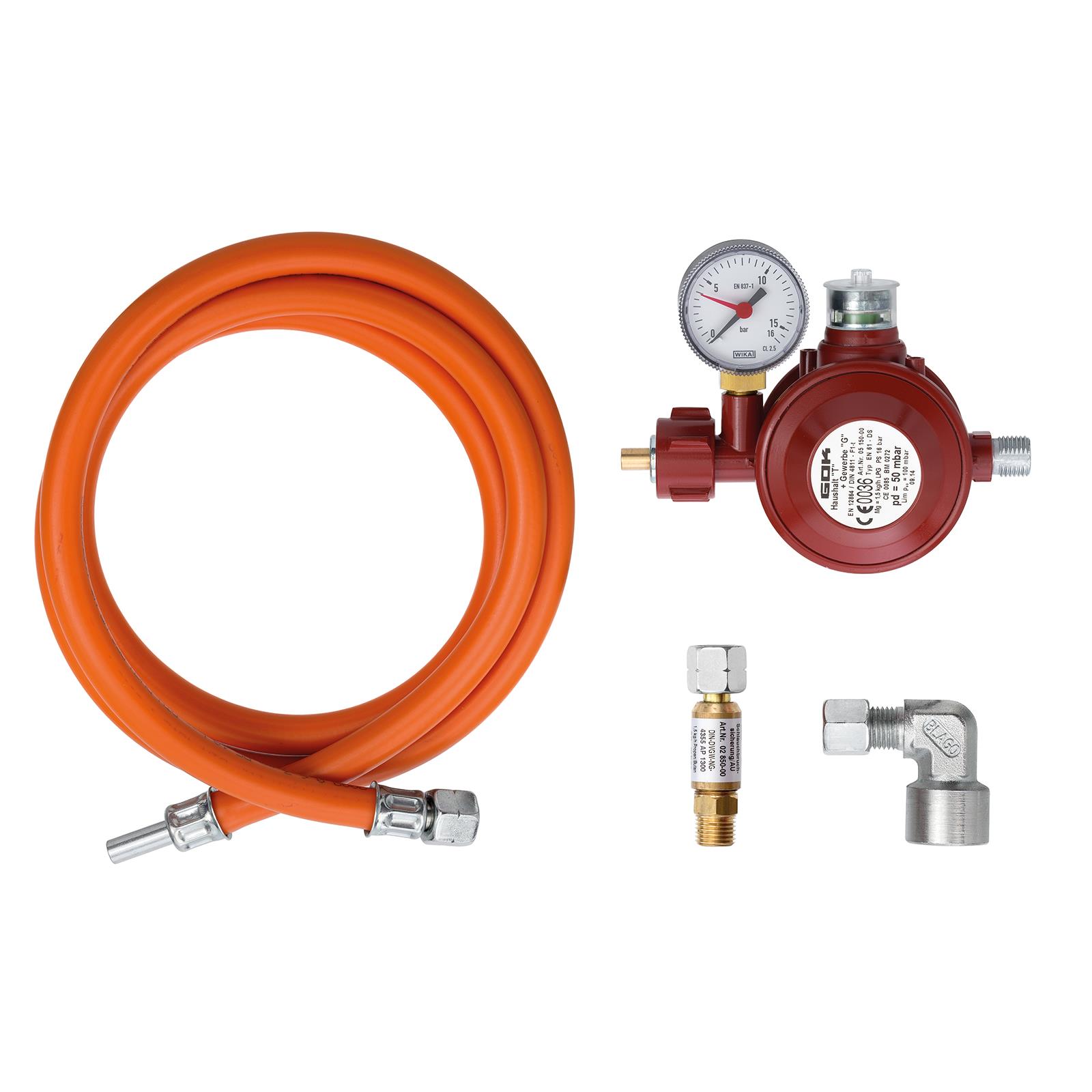 Gassanschlus-Set