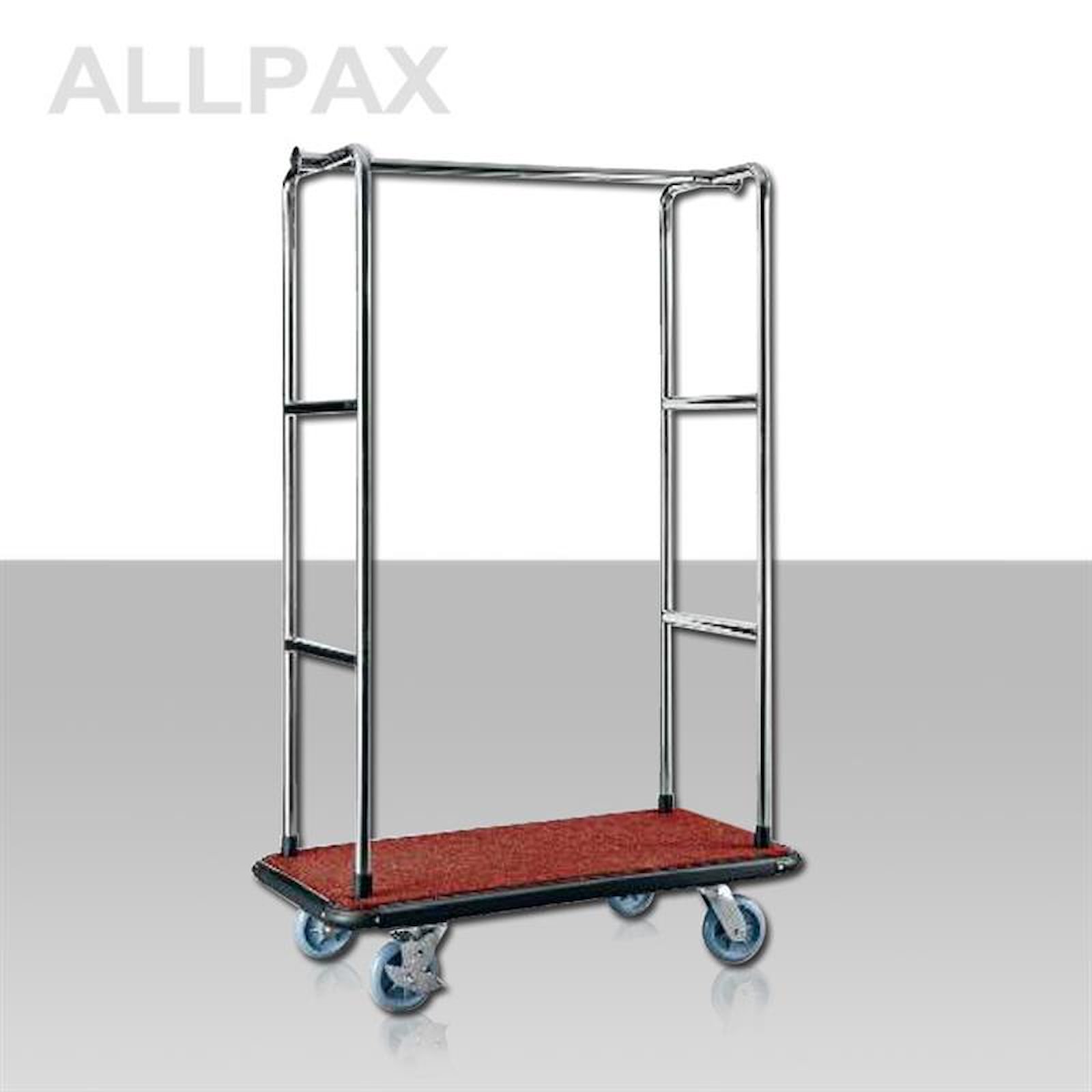 Gepäck-Transportwagen in rot