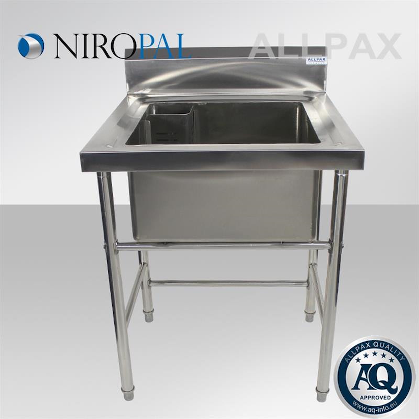 NIROPAL Spültische mit extra großem Becken