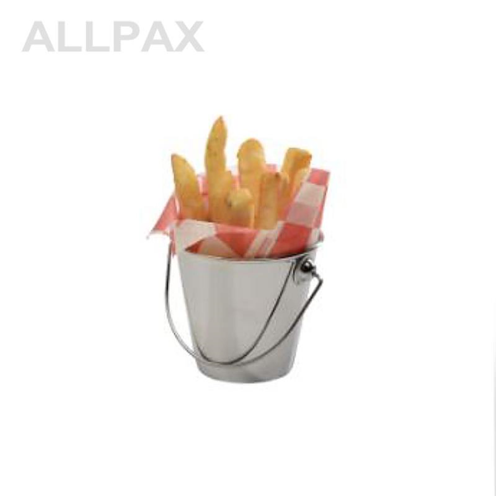 Snackholder-Edelstahl-Eimer - klein