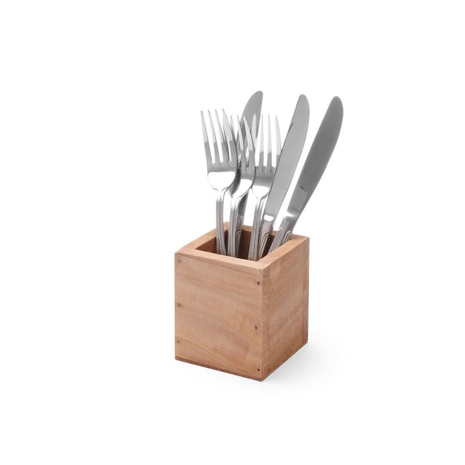 Hendi Besteckbehälter Holz