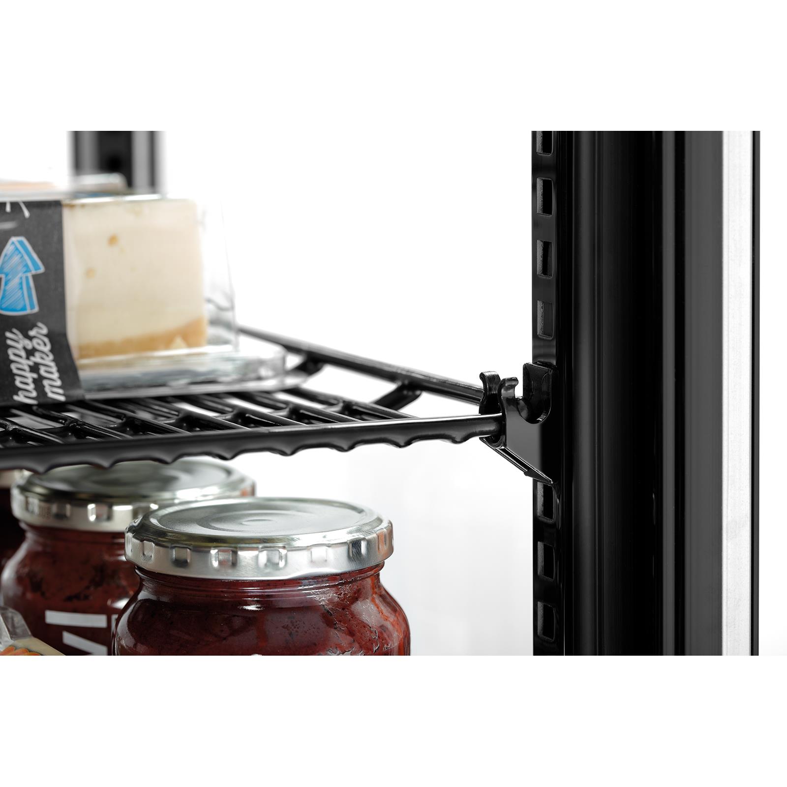Mini-Kühlvitrine 58L-SW