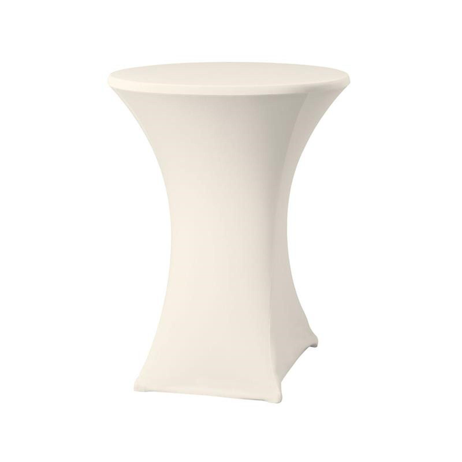 Stehtischhusse creme, Ø 85 cm