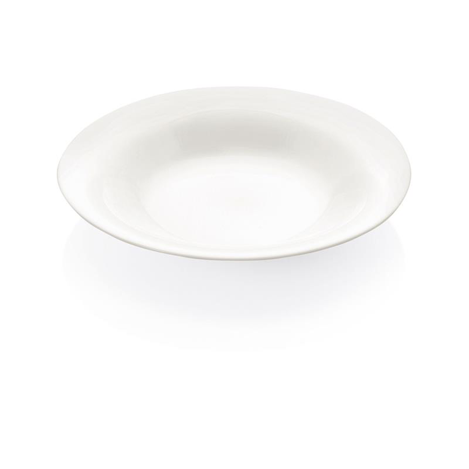 Tiefer Teller aus Opalglas