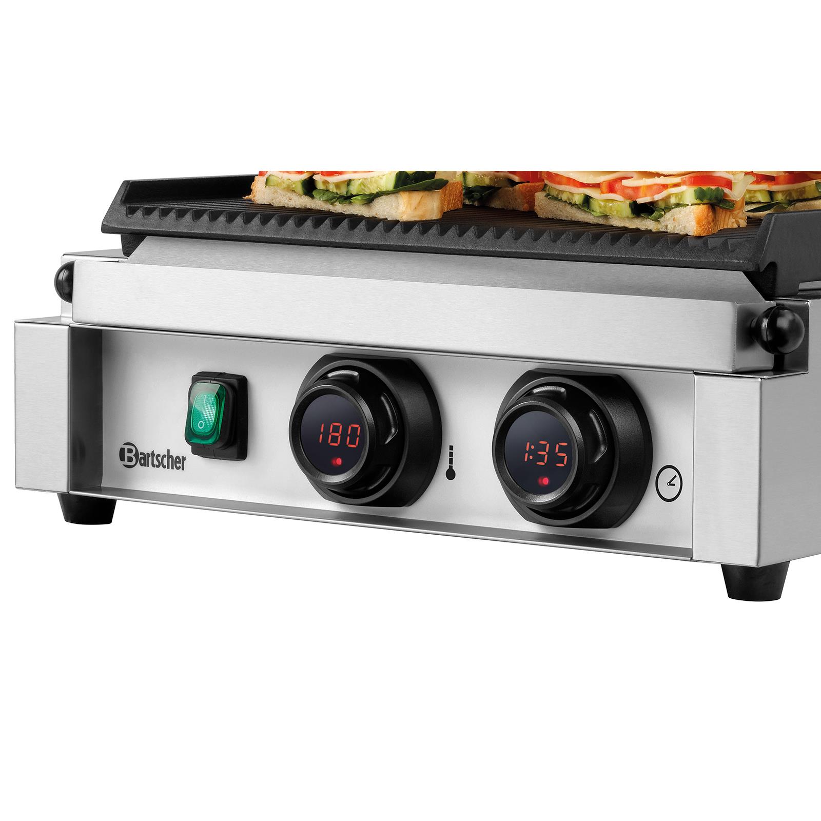 Kontaktgrill Bedienfeld