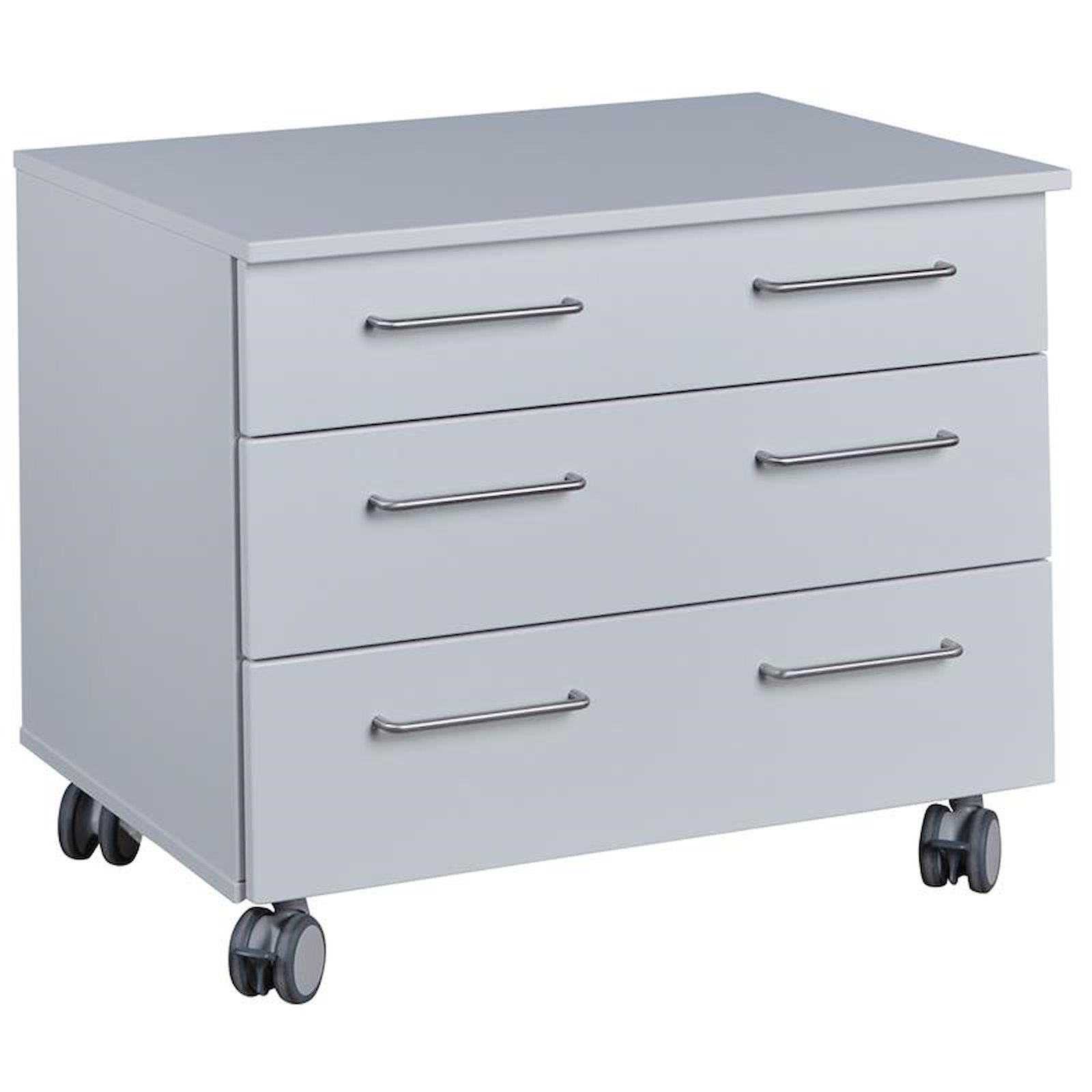 Rollcontainer Labor mit 3 Schubladen
