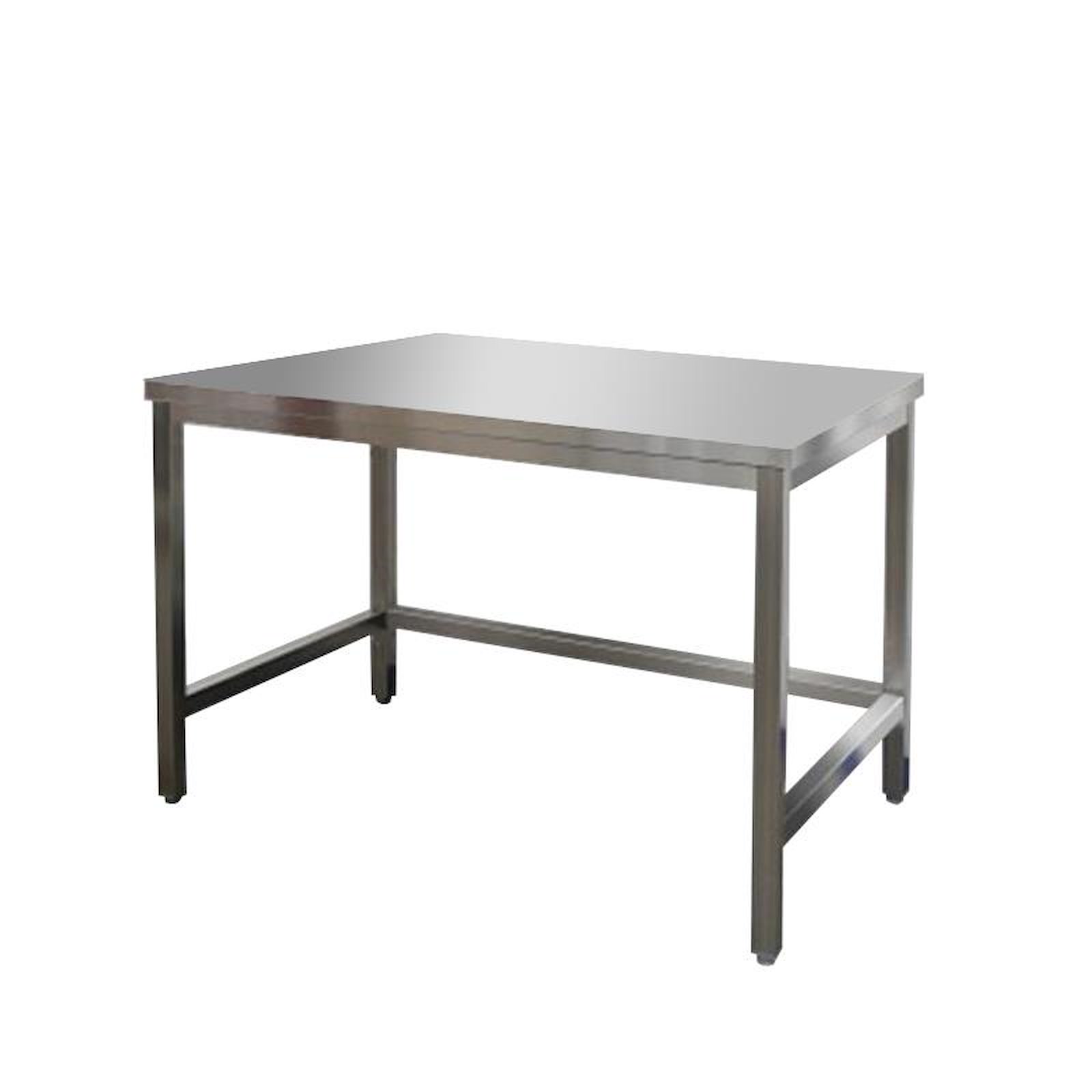 Arbeitstisch L&auml;nge 1200 x Tiefe 800 mm, unterf&uuml;ttert